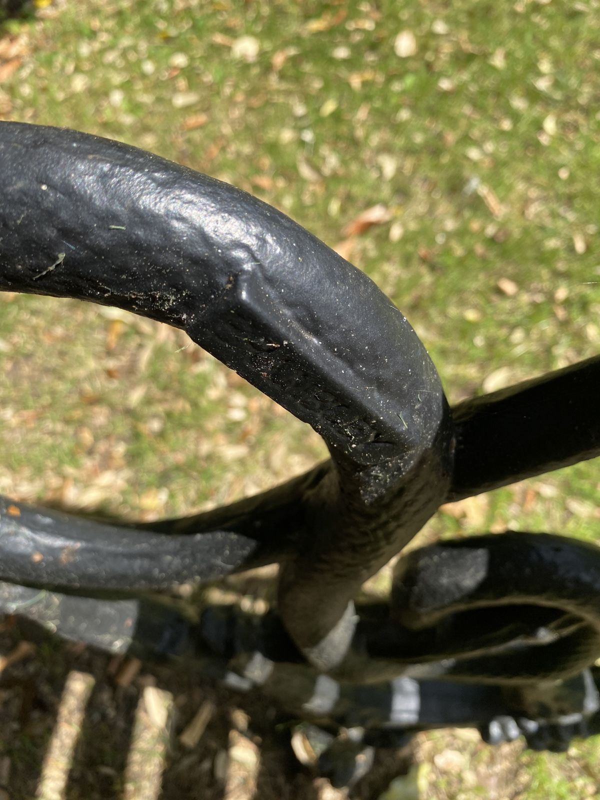 Cast Aluminum Copy Of Coalbrookdale Grapes And Serpent Bench photo buy