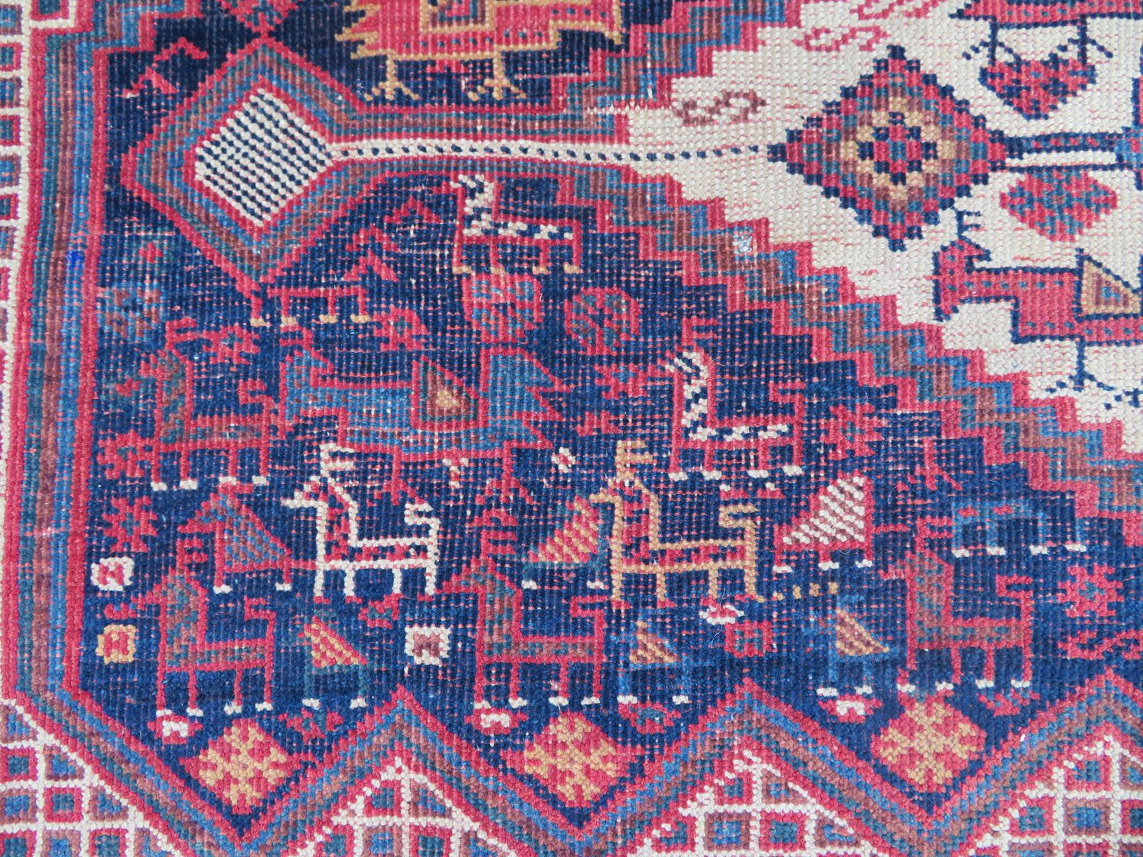 Antique Large Arab  Rug. Arab Tribes. 265cm X 154cm. photo vinterior