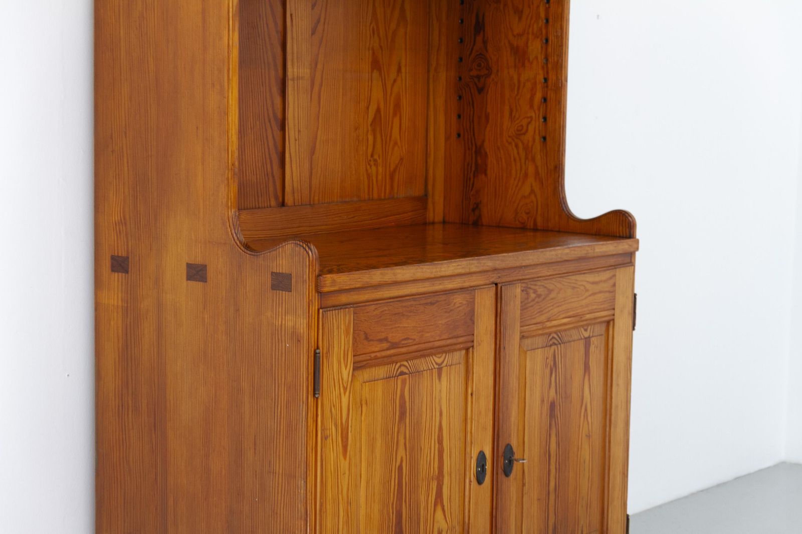 Antique Oregon Pine Bookcase By Martin Nyrop For Rud Rasmussen, Denmark 1905. photo for sale