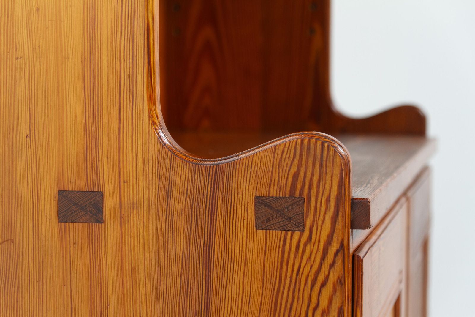 Antique Oregon Pine Bookcase By Martin Nyrop For Rud Rasmussen, Denmark 1905. photo 2074.0