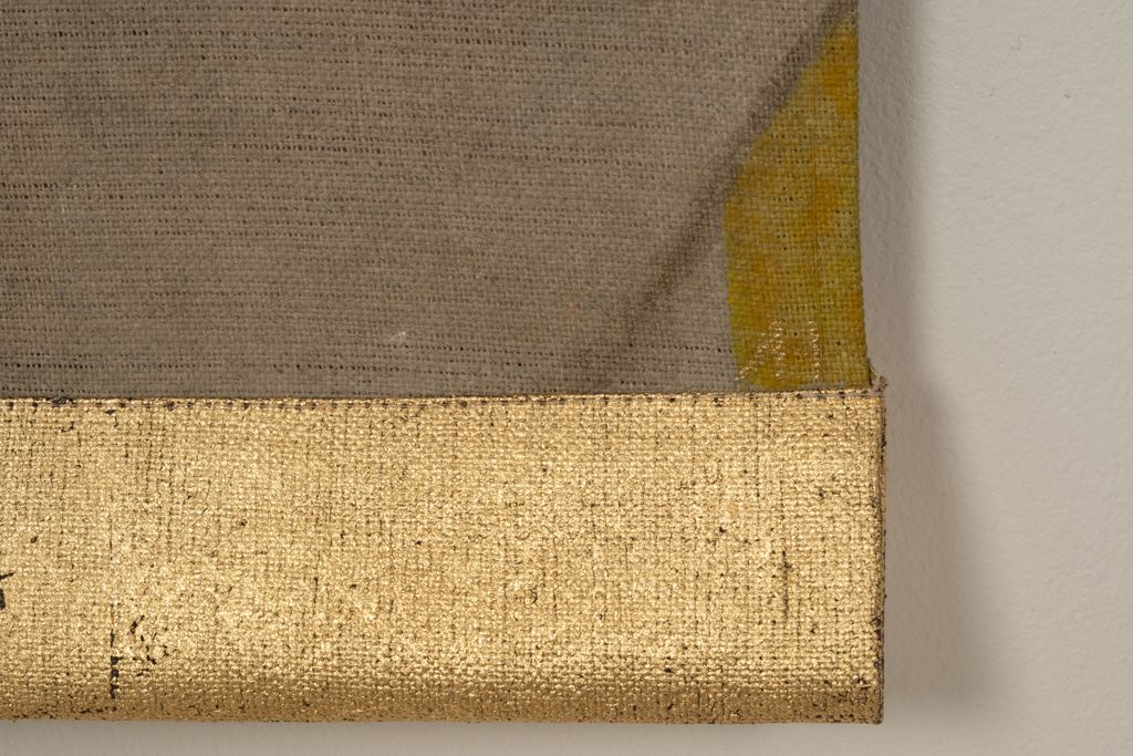 Painted Canvas Depicting A Woman From The 1950s. Contemporary Work. photo vinterior