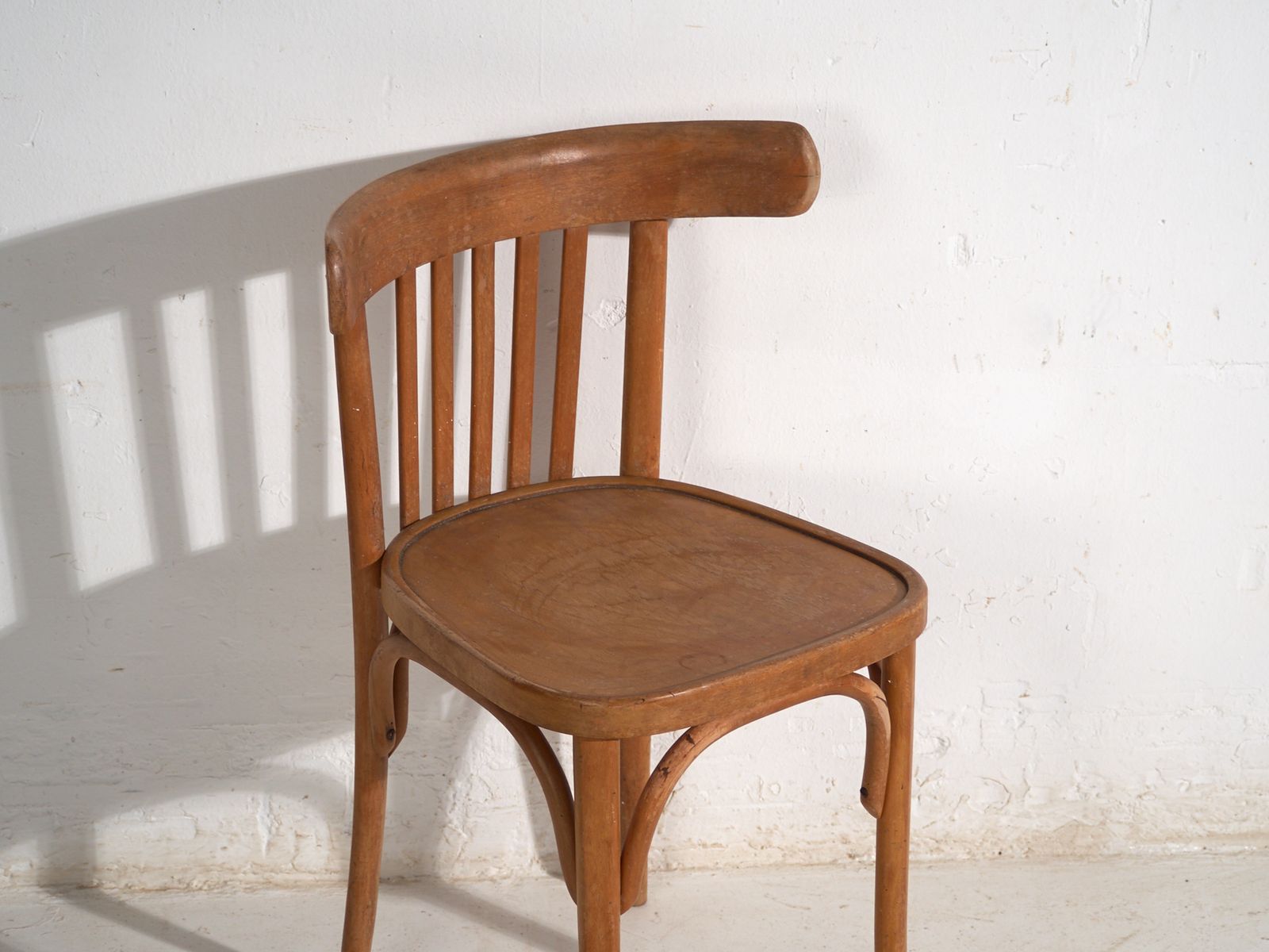 Pair Of Thonet Style Bentwood Chairs With Low Back – Central Europe, Circa 1920 photo buy