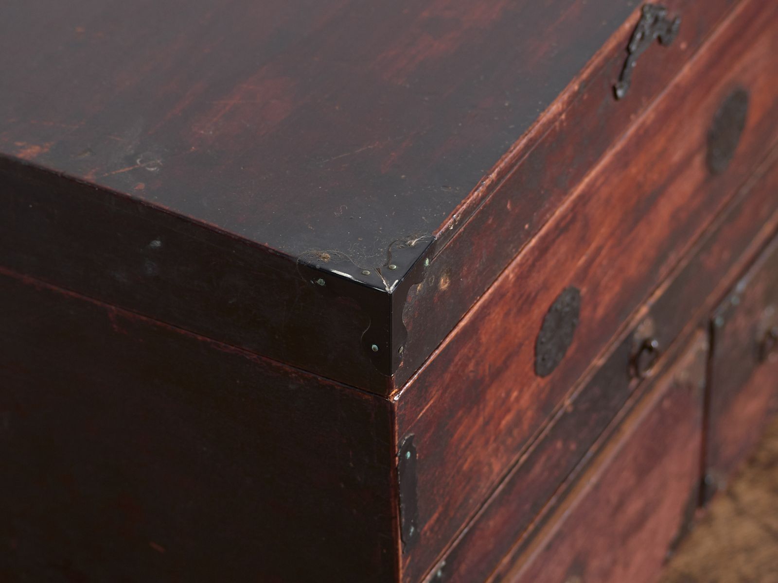 Antique Small Japanese Chest With Drawers And Compartments – Japan, Circa 1900 photo furniture