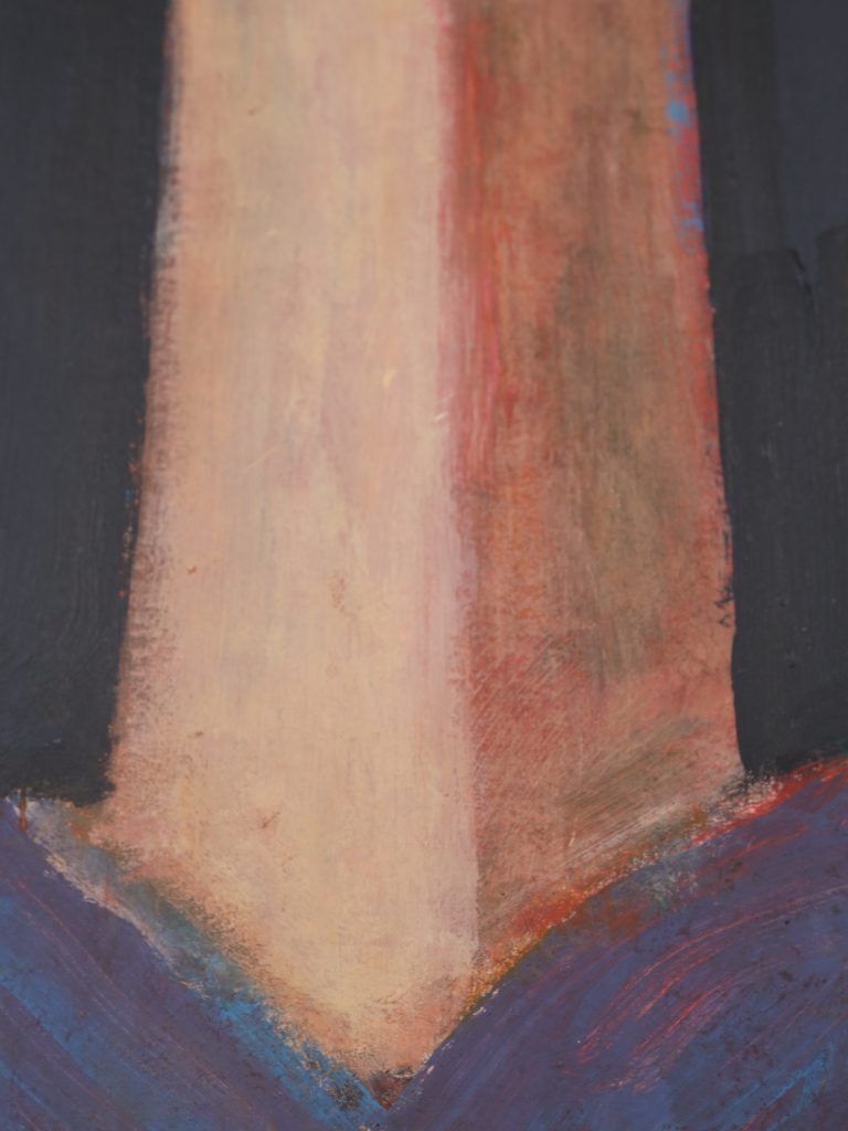 photo buy Harry Charles Tim Neo Expressionist Acrylic Painting ‘Alice’   Longhead Series, 2025