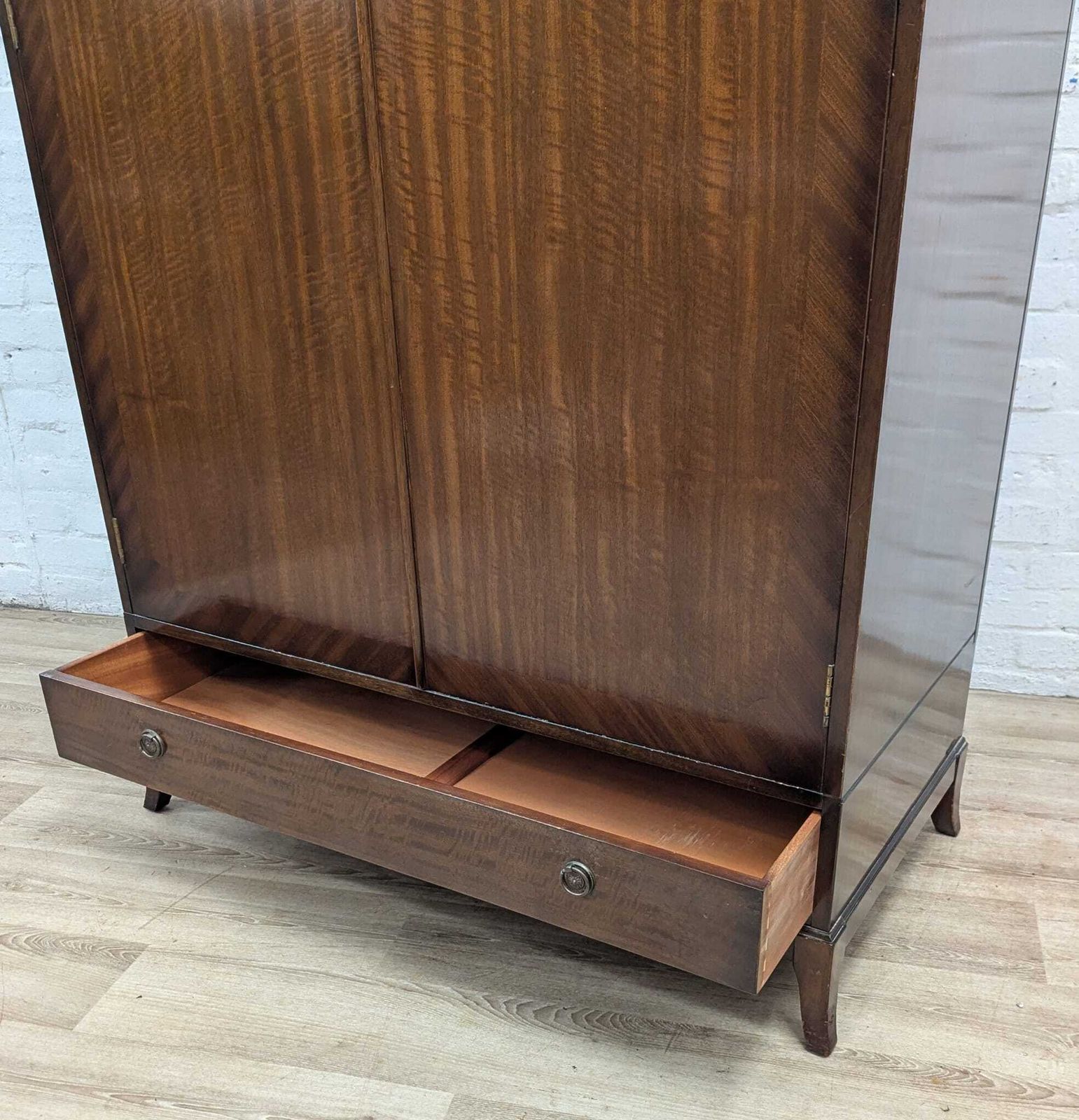 20th Century Mahogany Double Wardrobe By Strongbow Furniture photo 250.0