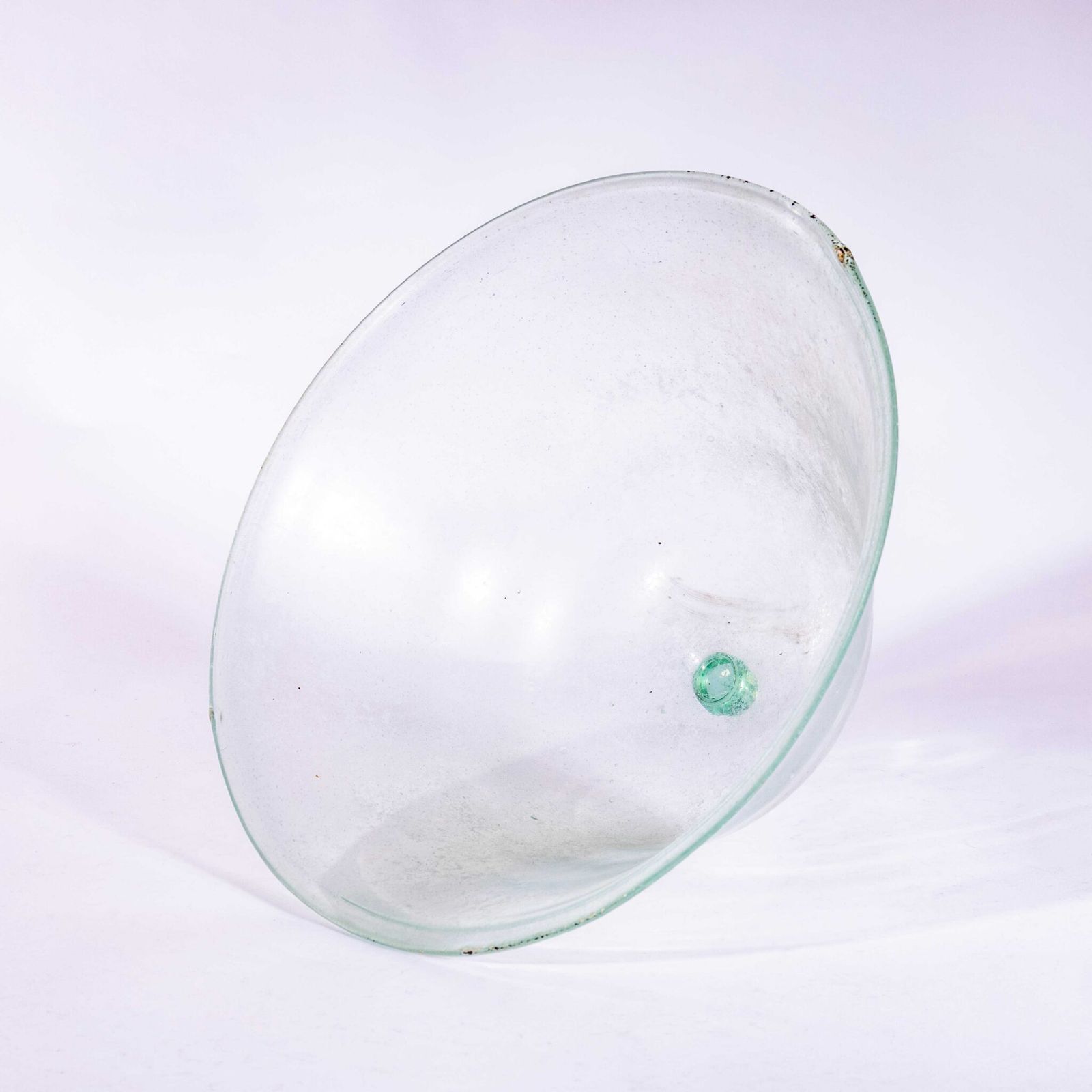 19th Century French Mouth Blown Glass Cloche (5281) photo furniture