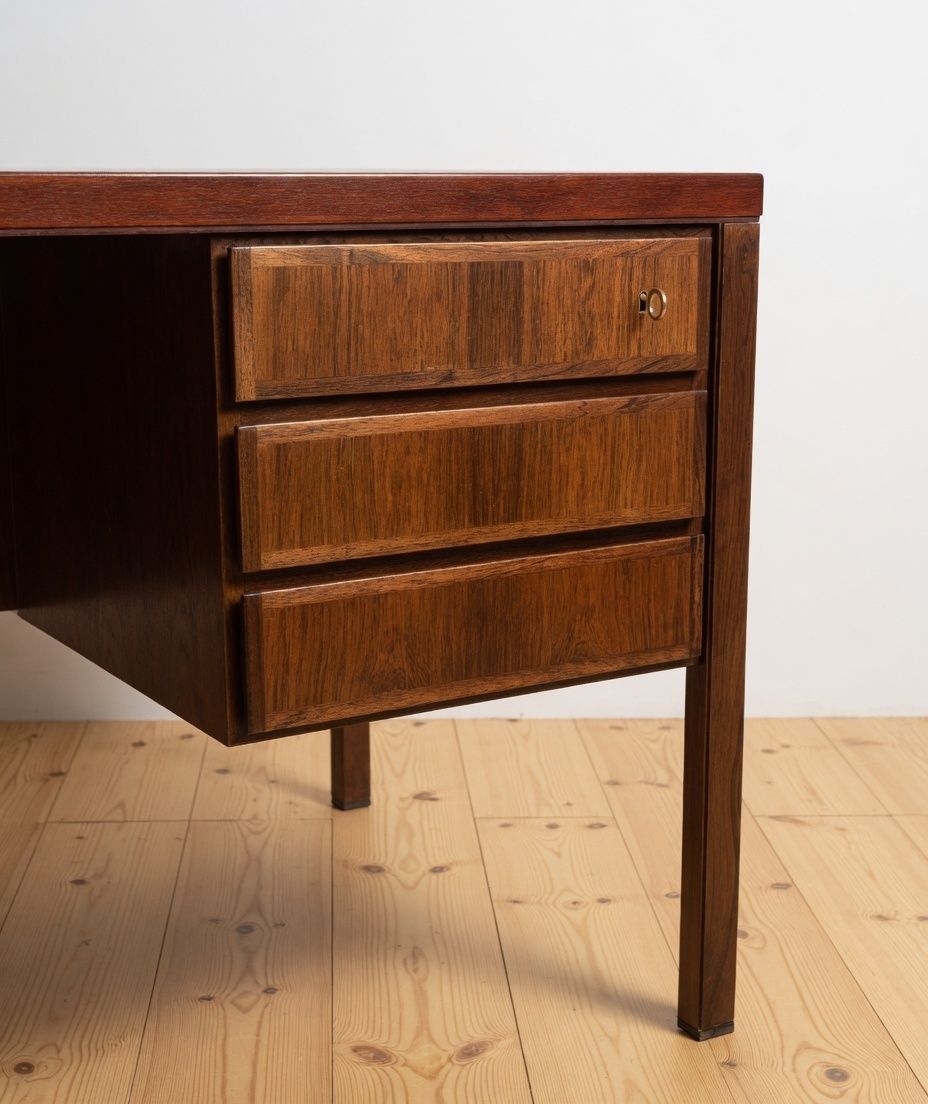 photo for sale Gunni Omann Model 77 Rosewood Desk, 1960s.