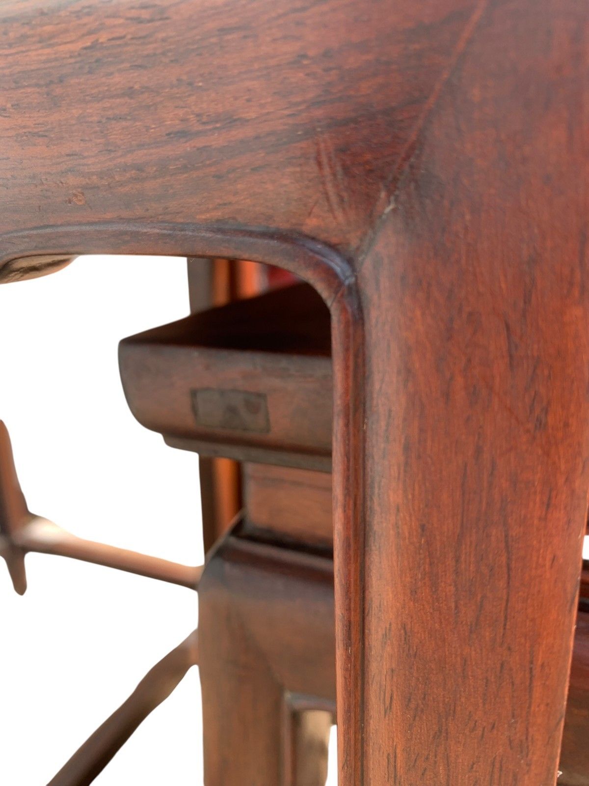 Antique Chinese Qing Dynasty (Tongzhi 1856 1875) Nest Of Four Hardwood Tables photo buy