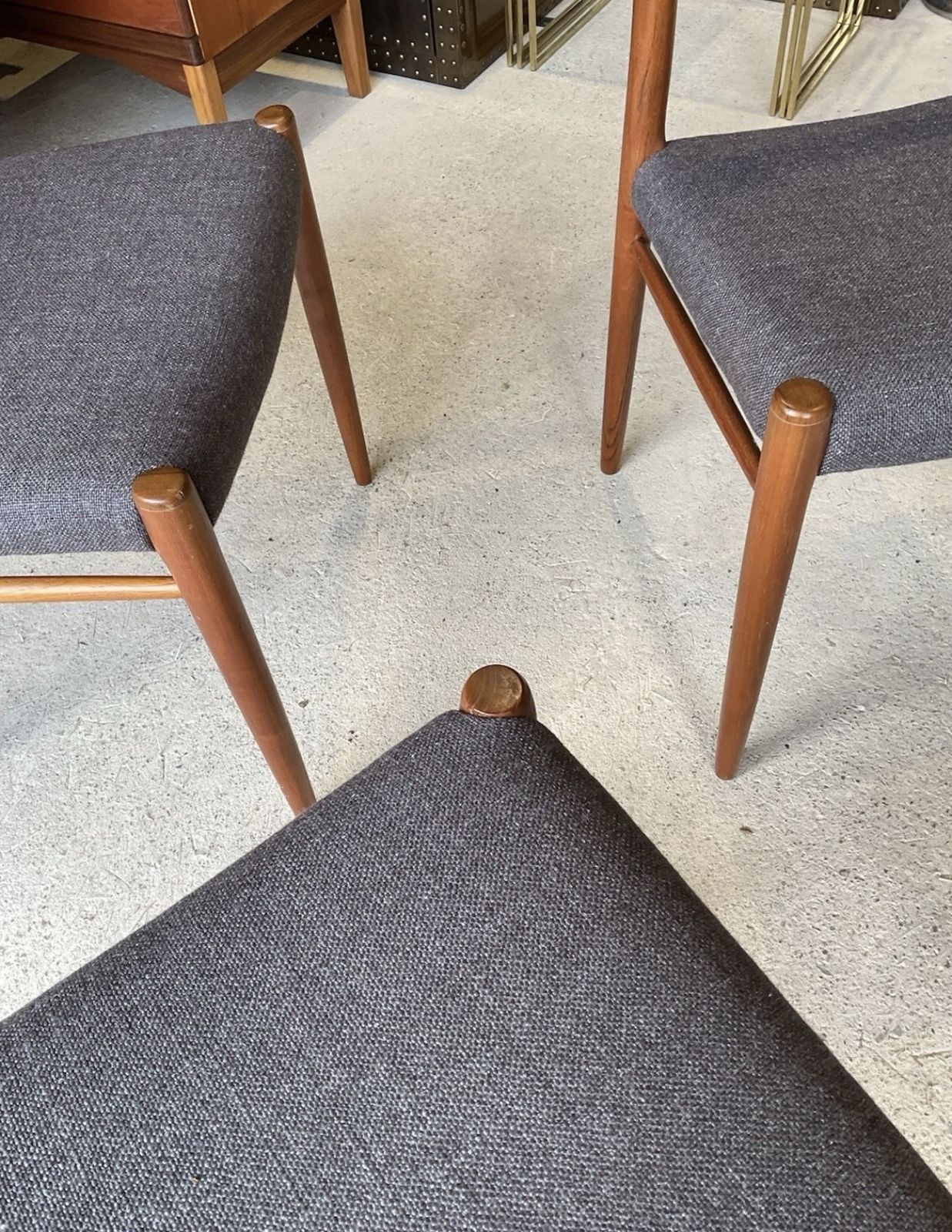 Danish Model 75 Dining Chairs By Niels Otto Møller For J.L. Møllers Mobelfabrik photo vinterior