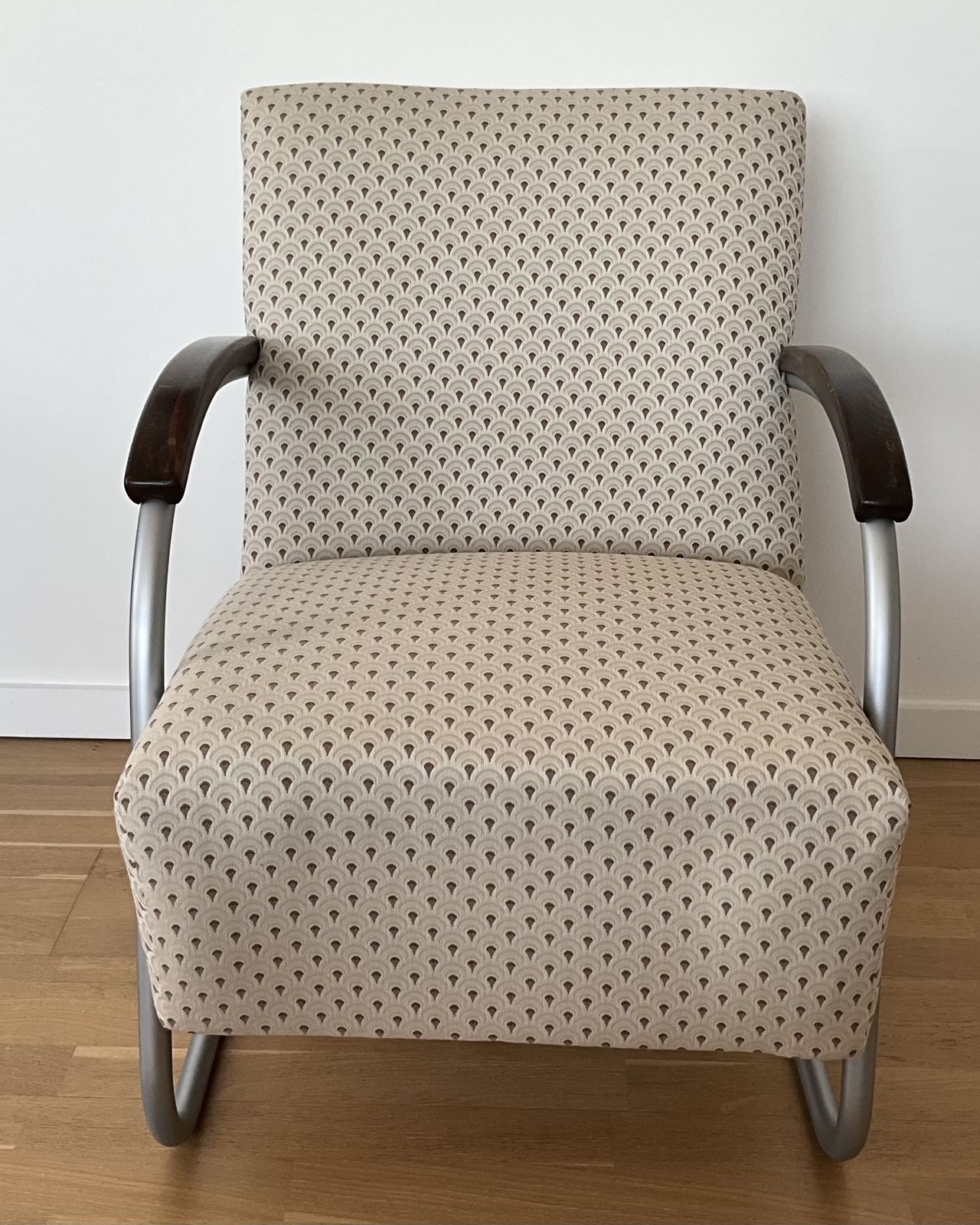 Bauhaus Lounge Chairs From Mücke Melder, 1930s, Set Of 2, Reupholstered photo furniture