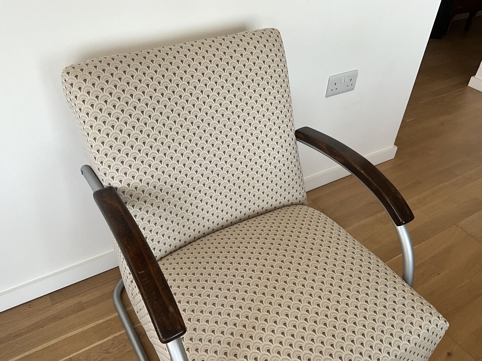 Bauhaus Lounge Chairs From Mücke Melder, 1930s, Set Of 2, Reupholstered photo 2000.0
