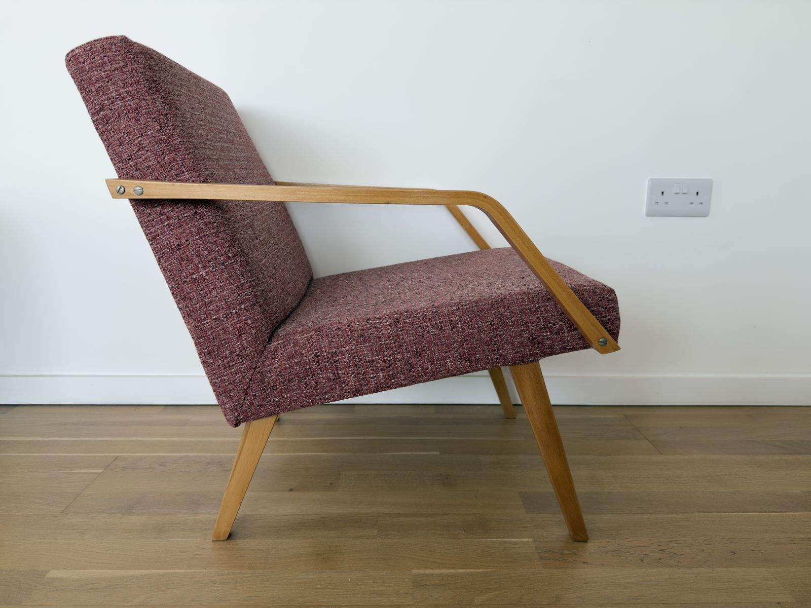 photo furniture Mier Topolcany Reuphostered Armchairs, Set Of 2