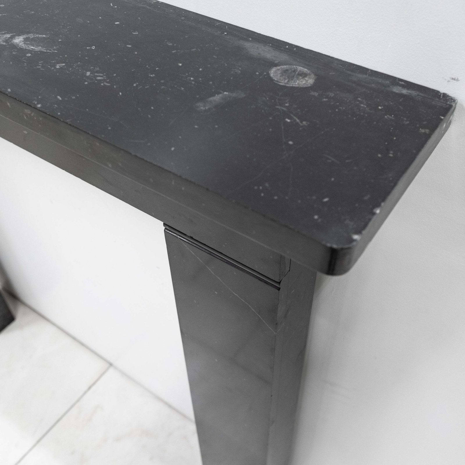 photo vinterior Antique Georgian Belgian Black Marble Fire Surround | Pair Available