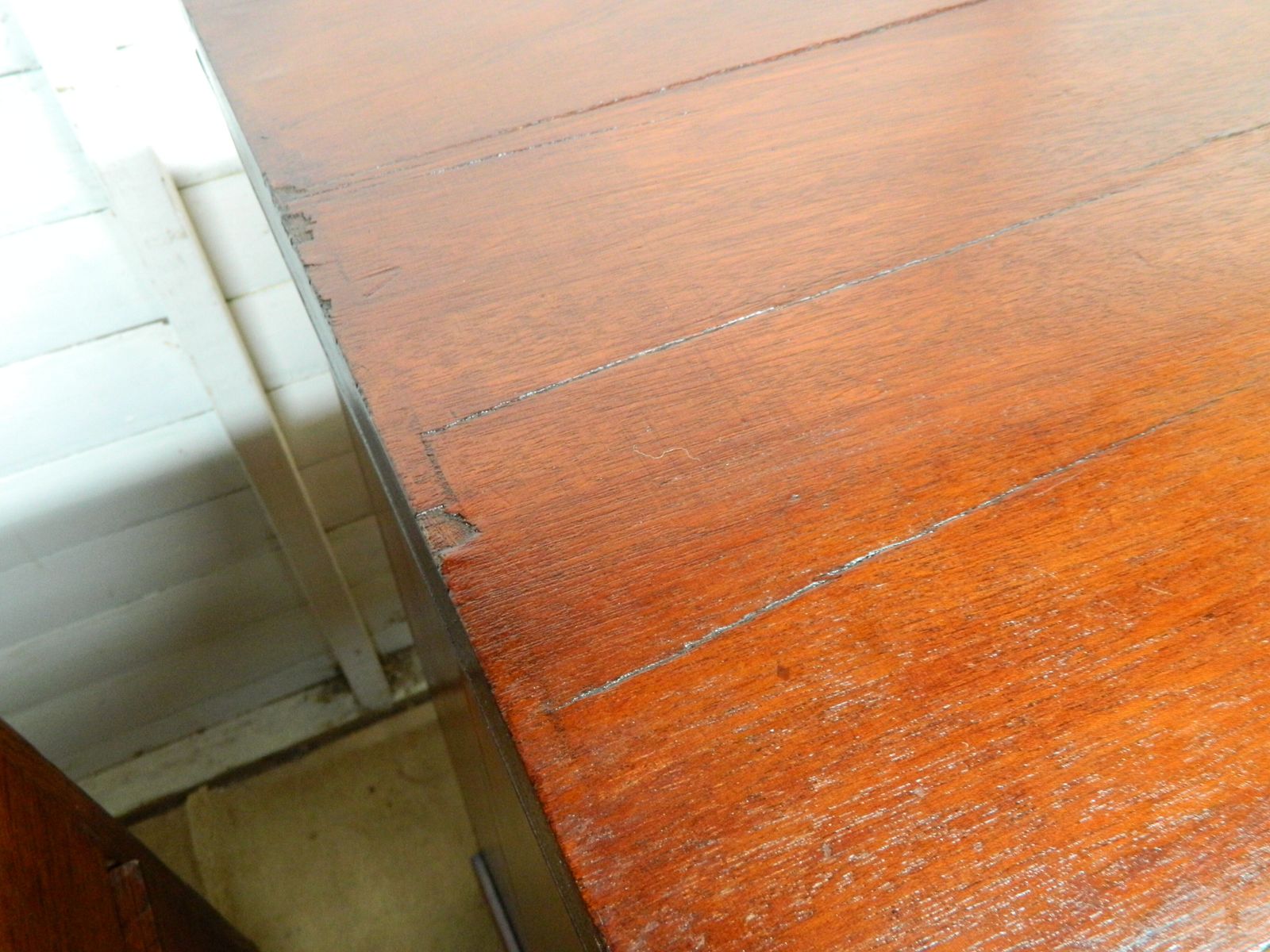 Mahogany Veneer Chest Of Drawers photo vintage