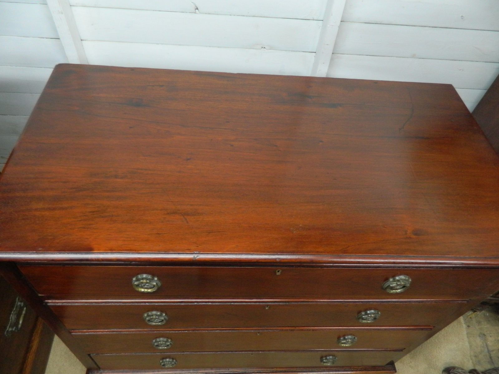Edwardian Mahogany Chest Of Drawers photo furniture