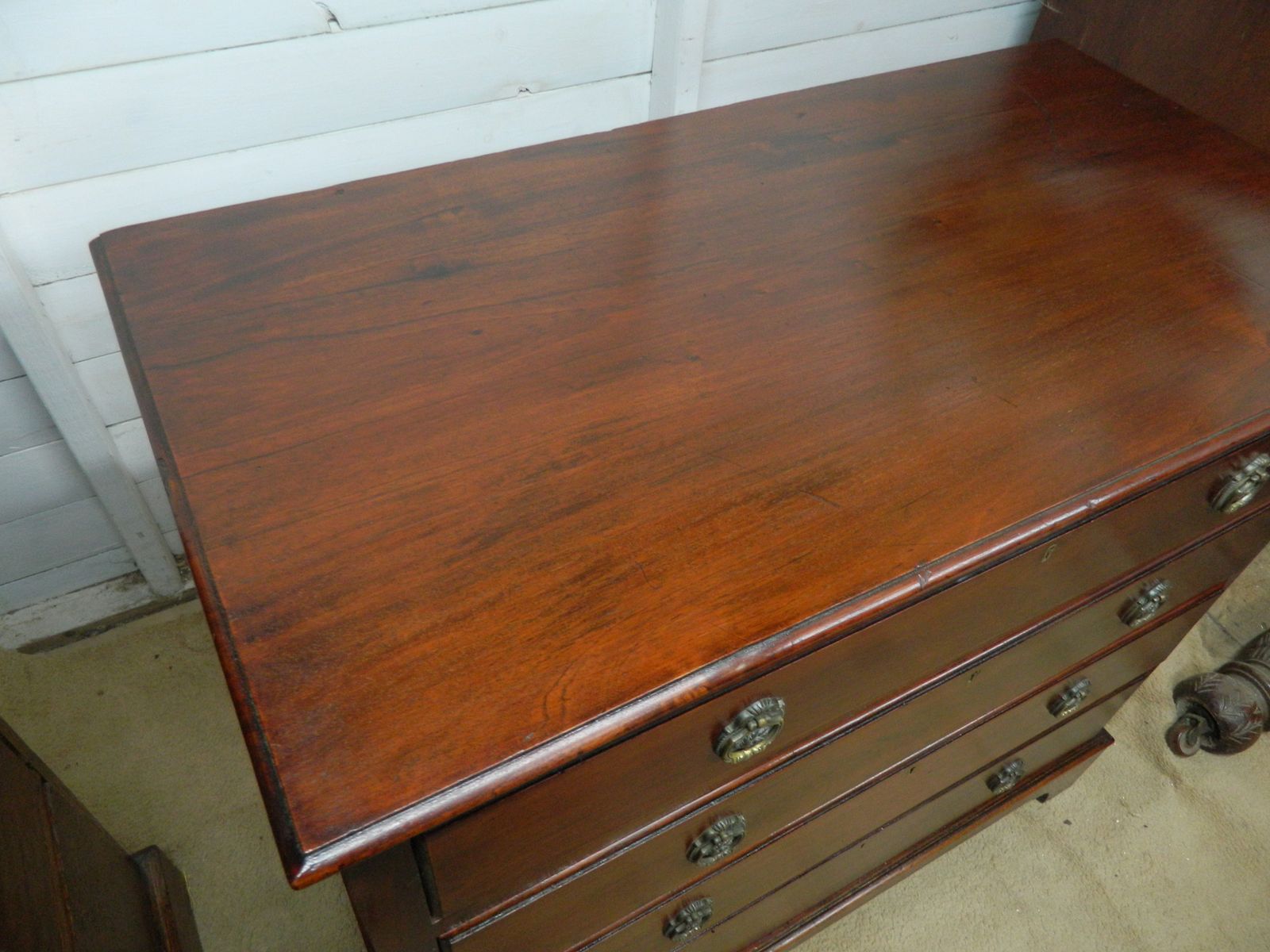 Edwardian Mahogany Chest Of Drawers photo Furniture