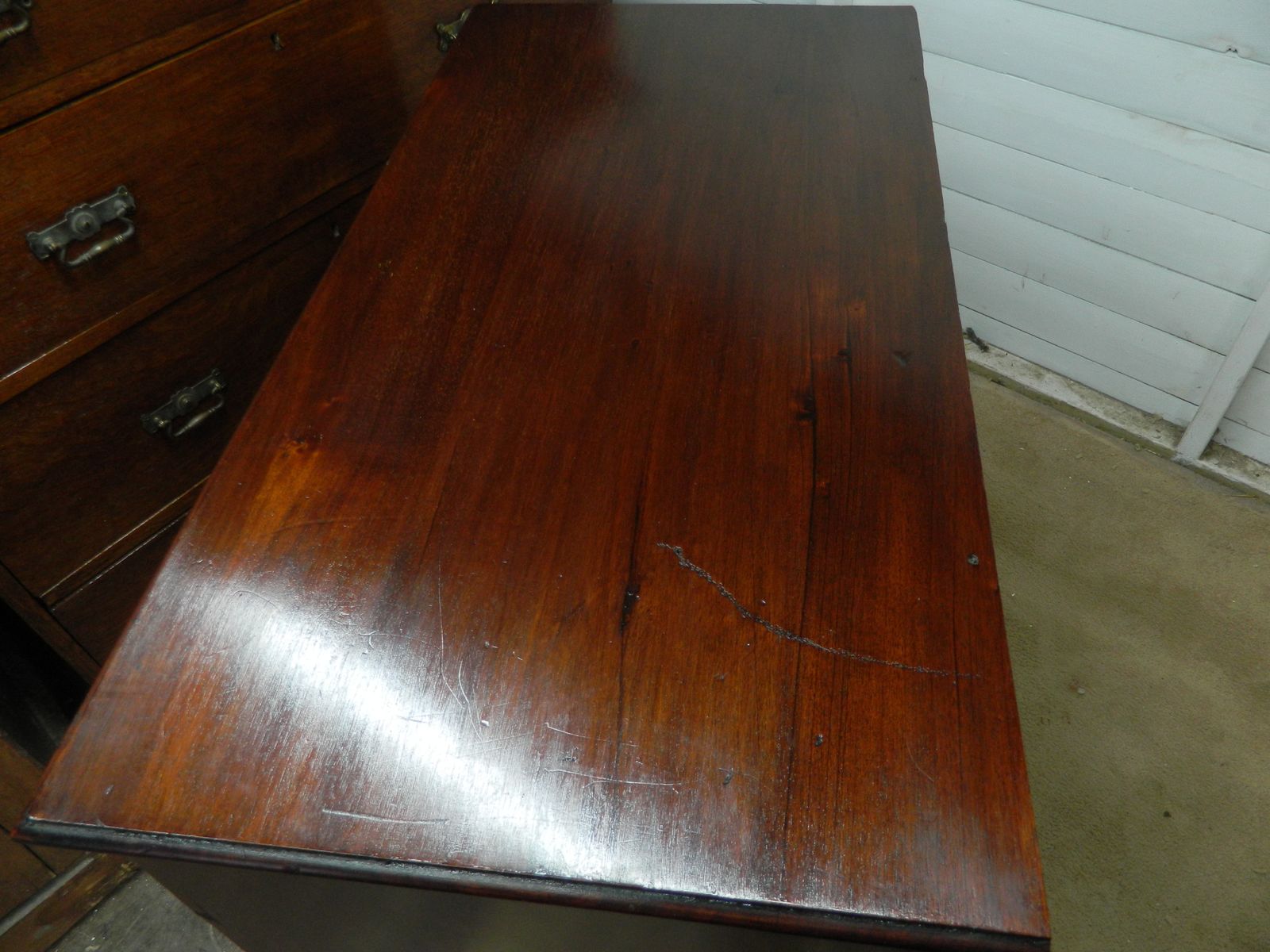 355.0 Edwardian Mahogany Chest Of Drawers photo