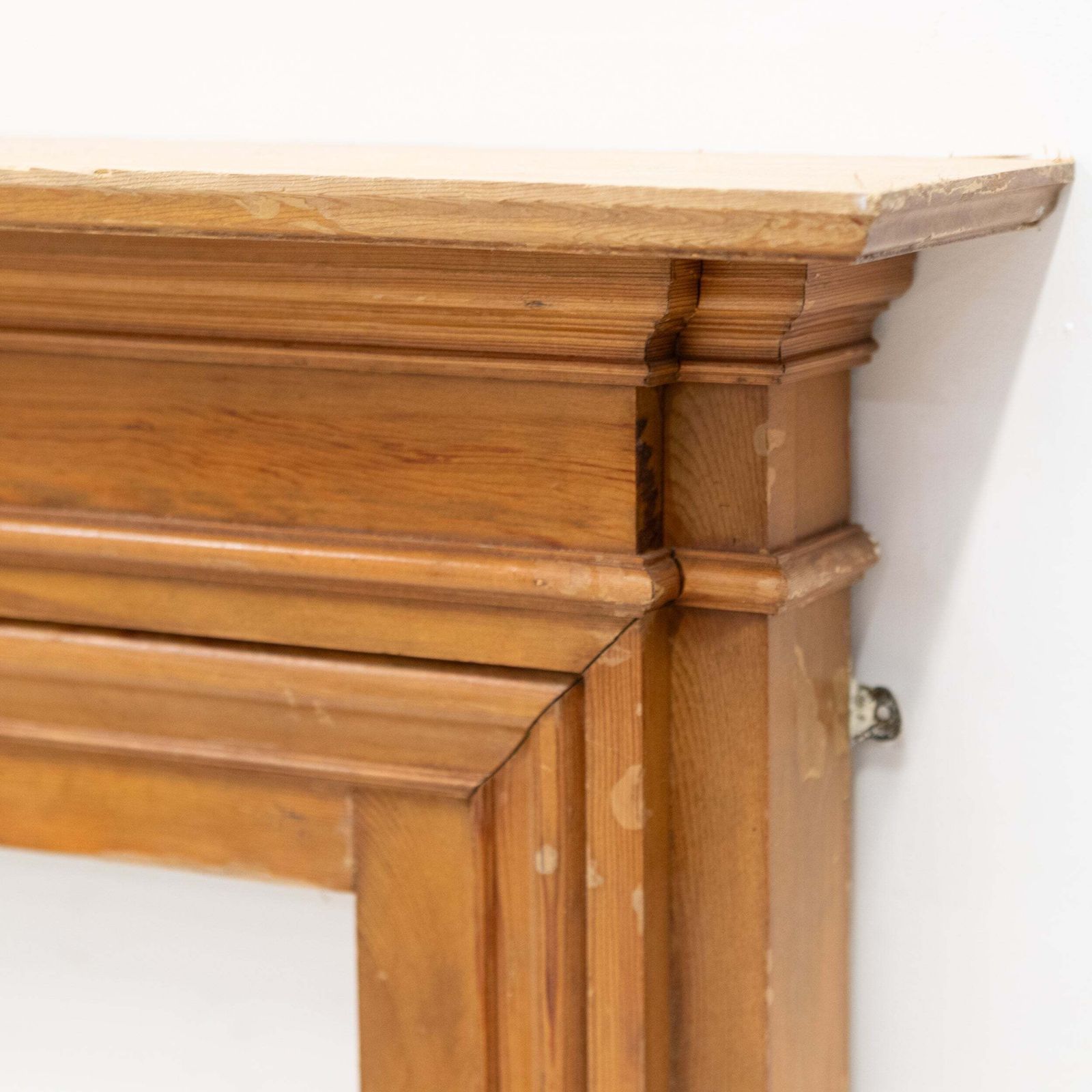 Antique Wooden Fireplace Surround photo Home Fixtures