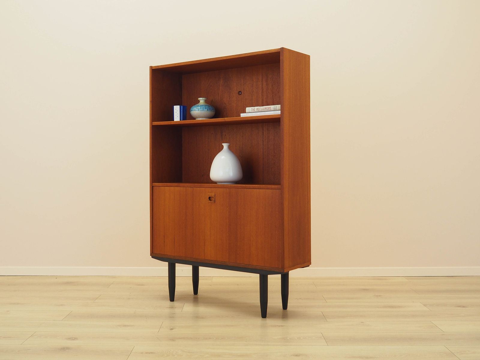 Teak Bookcase, Danish Design, 1970s, Made In Denmark photo for sale