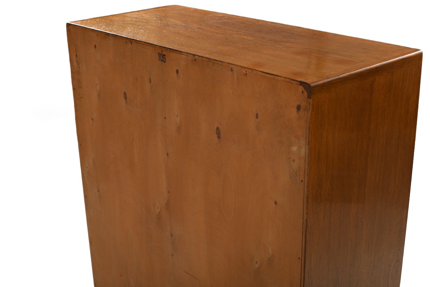 photo vinterior Double Tambourdoor Cabinet, Denmark 1930s