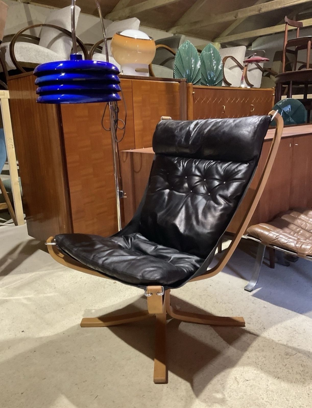 Mid Century Falcon Lounge Chair By Sigurd Ressell For Vatne Mobel Norway photo 1085.0
