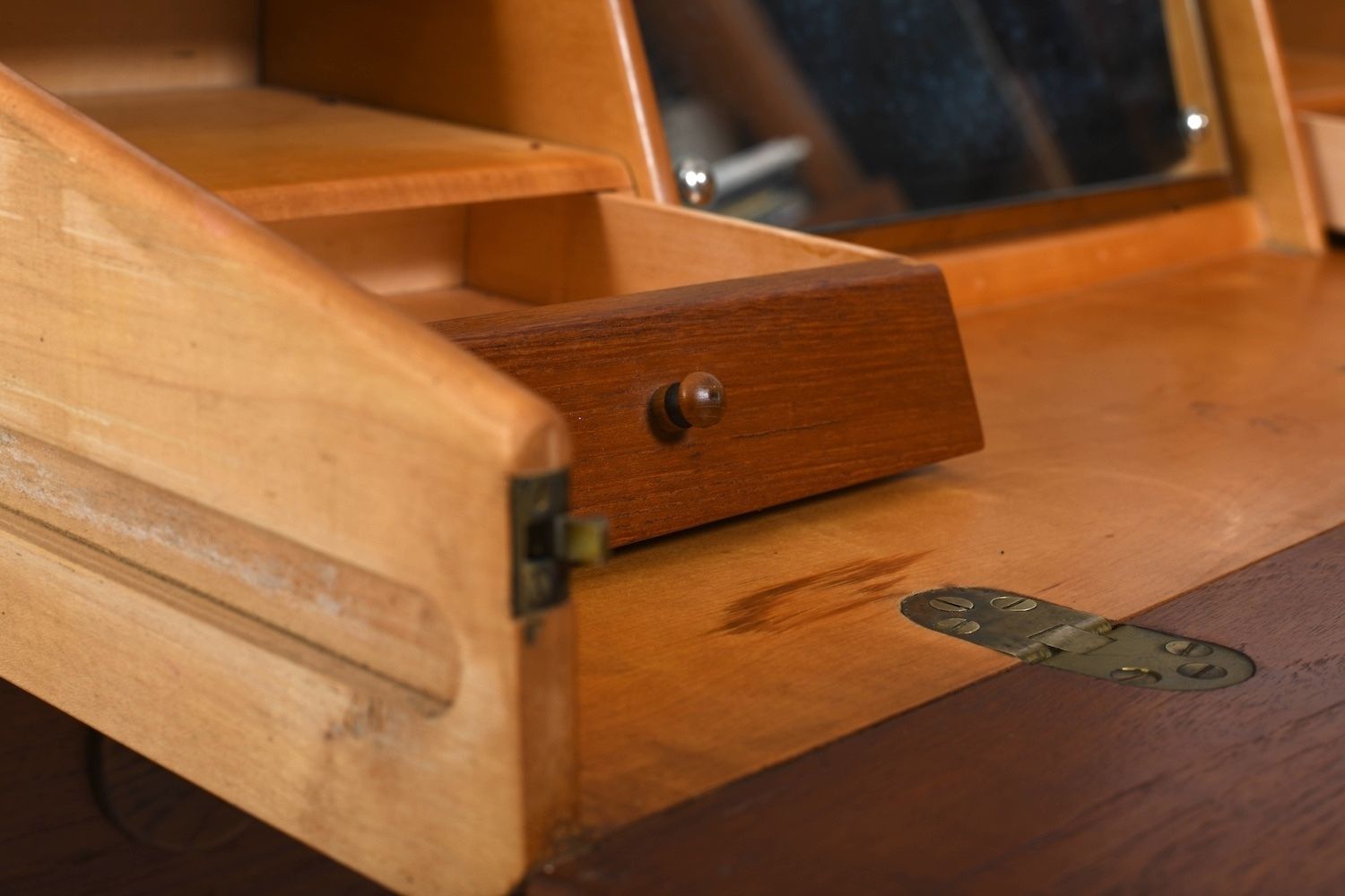 1750.0 Fine Danish Dresser In Teak & Oak 1957 photo