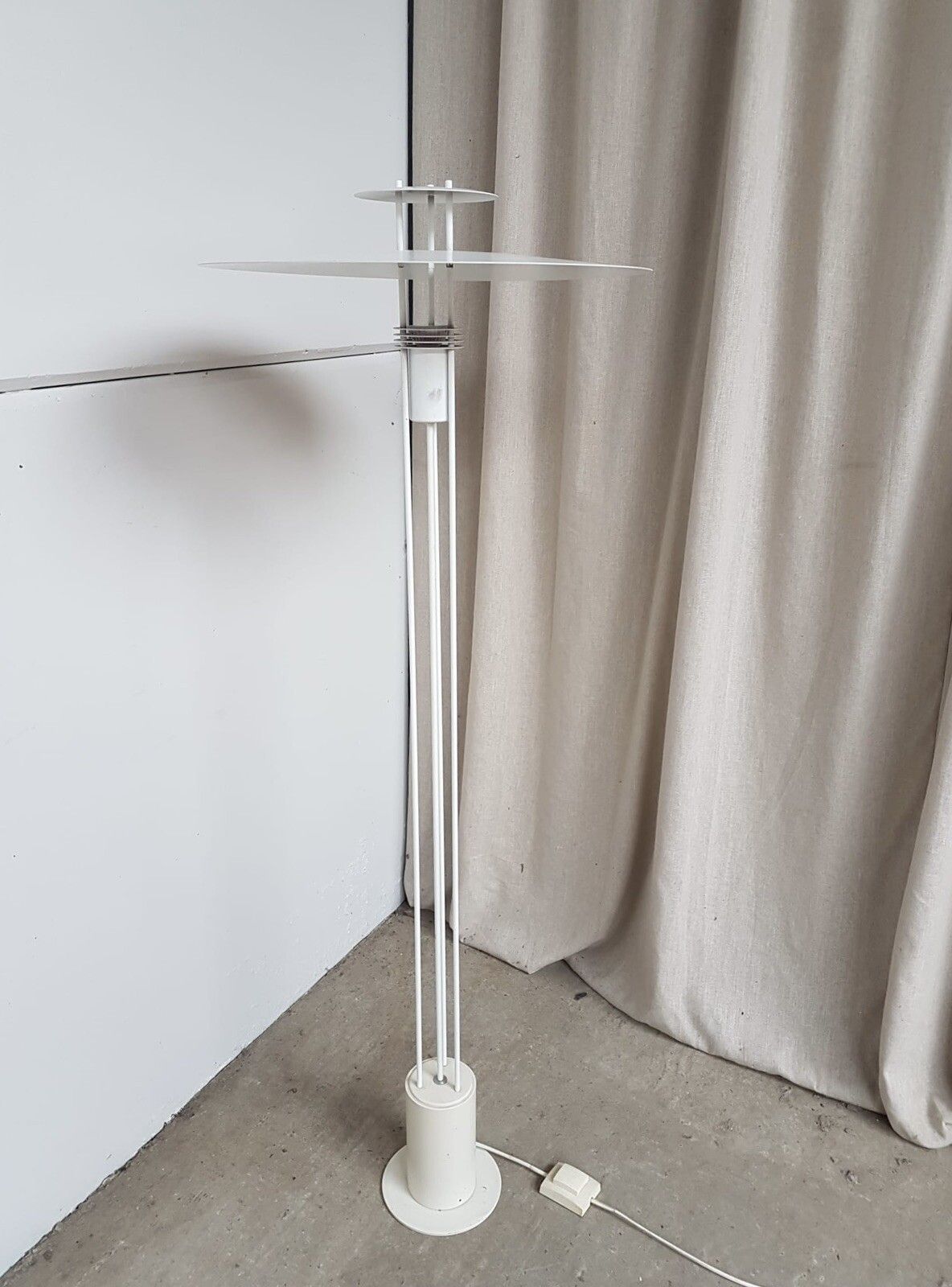 Vtg Late Mid Century Benny Frandsen Modernist Floor Lamp Danish Scandi #423 photo vintage