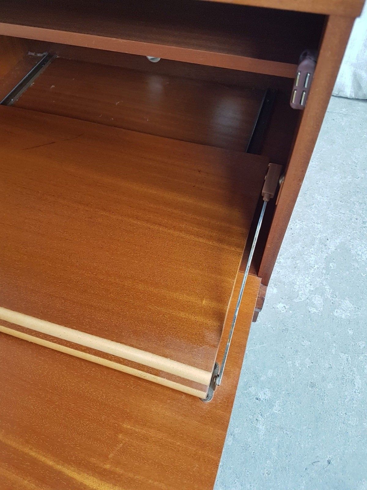 Vtg Mid Century Media Tv Record Player Cabinet Compact Sideboard Unit R905 photo buy