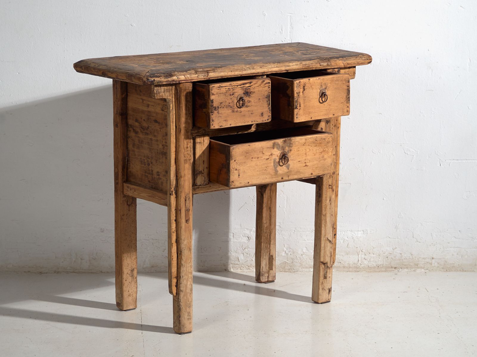 Shanxi Console Table In Fir With Dark Patina – China, Circa 1930 photo 978.0