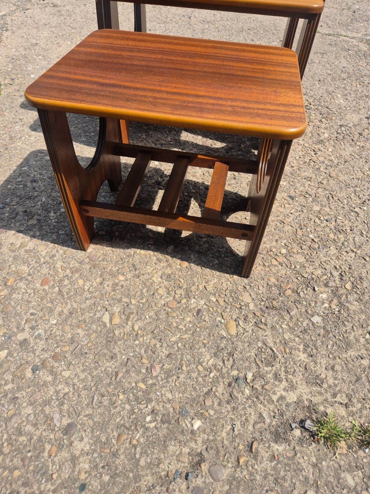 Vintage / Retro / Midcentury Teak Nesting Tables, Set Of 3 photo Furniture