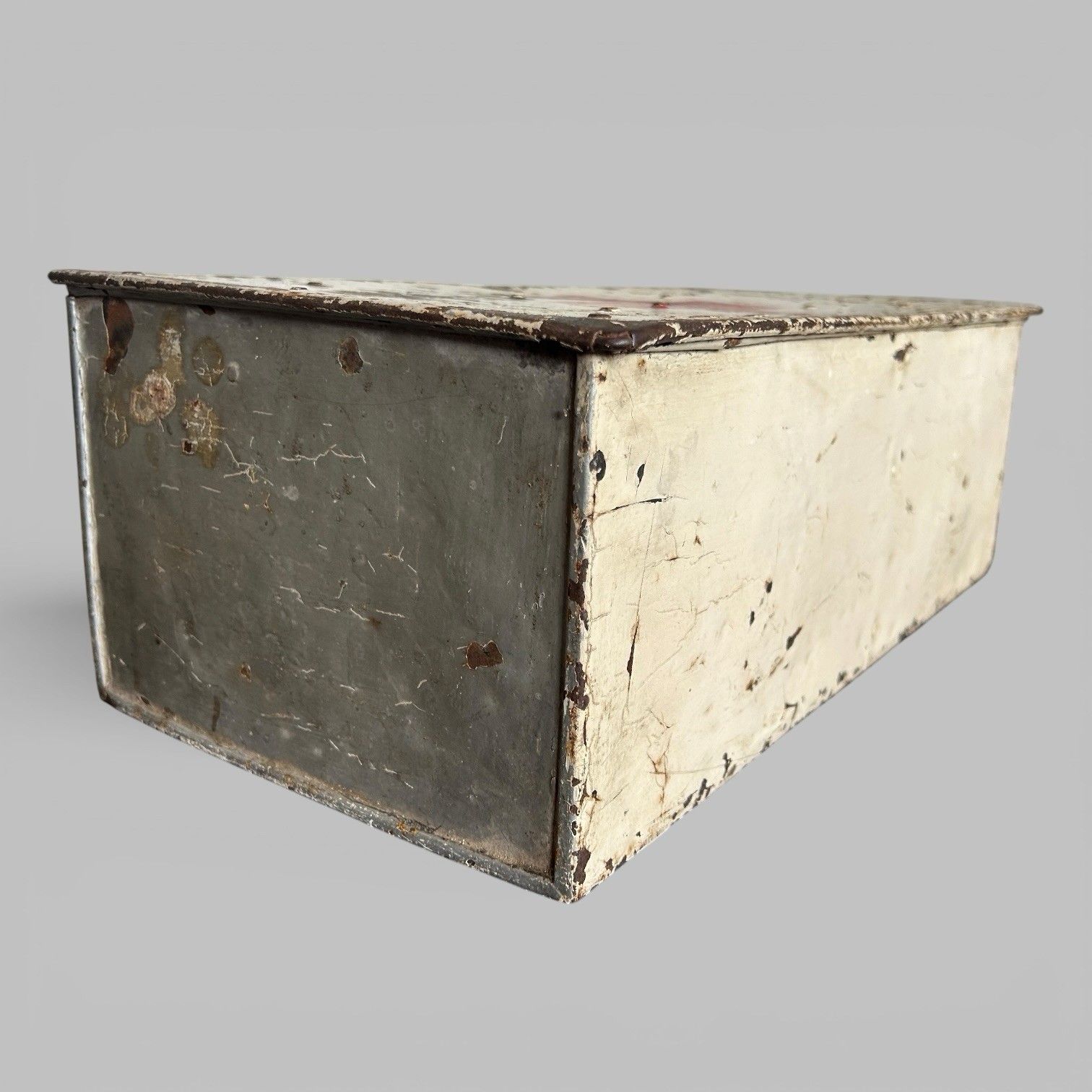 Vintage Military First Aid Box Wall Mounted Medical Cabinet photo vintage