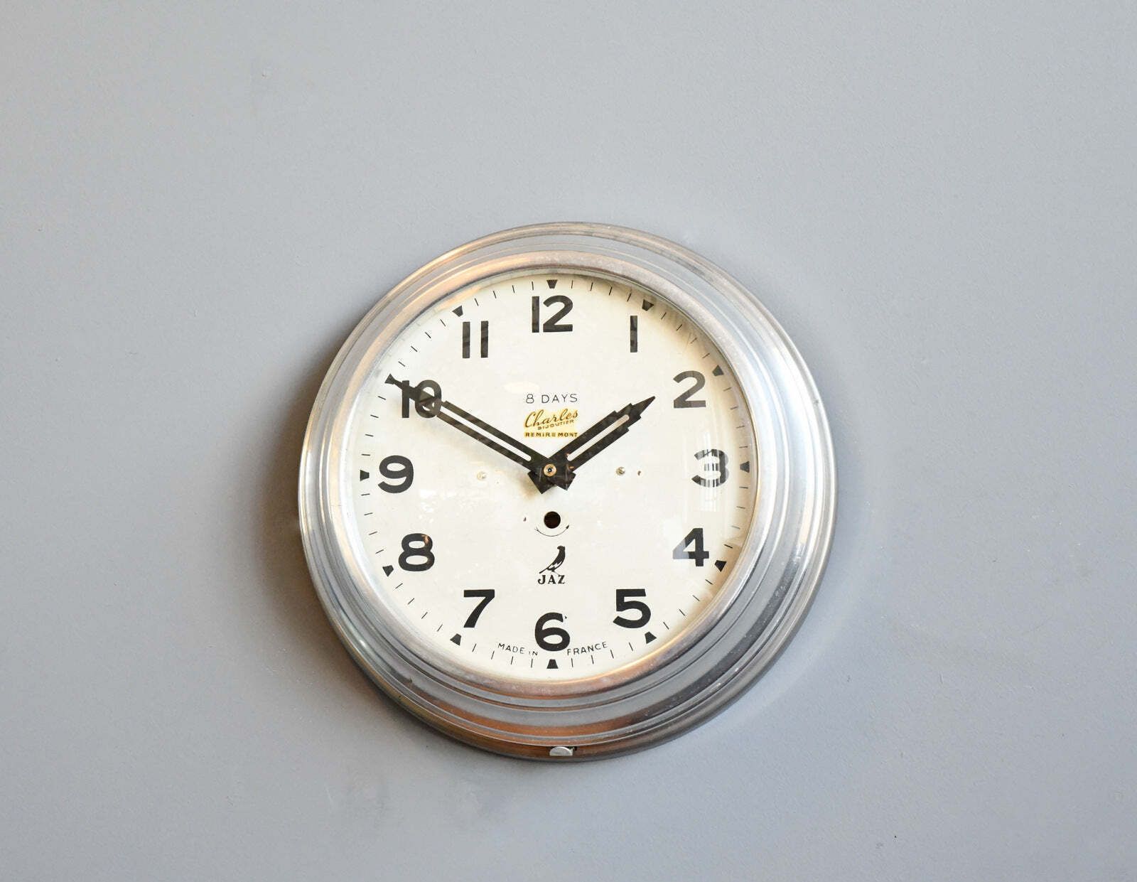 French Jewellers Clock By Jaz Circa 1940s