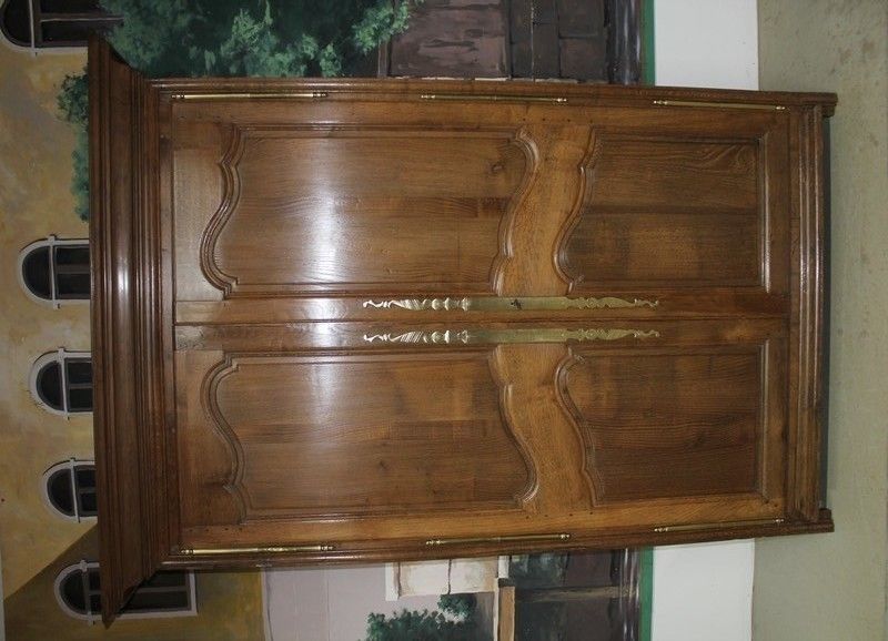 Louis XIV Cabinet In Oak 19th