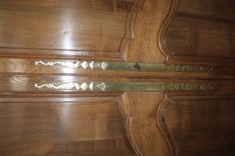 Louis XIV Cabinet In Oak 19th photo 1800.0