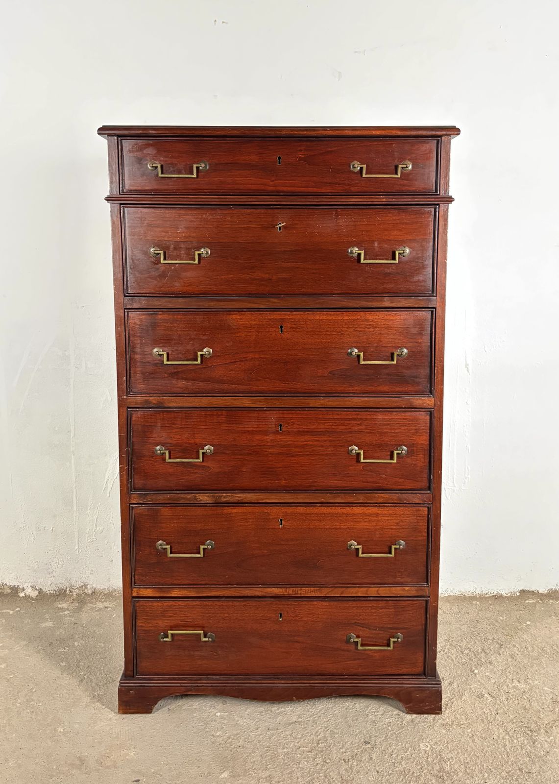 Secretaire Chest Of Drawers, Mid 20th Century photo for sale