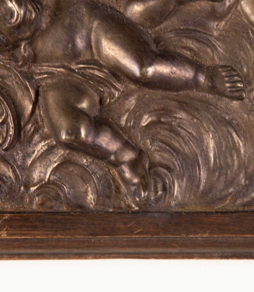 Pair Of 20th Century Italian Bronze Style Plaques photo furniture