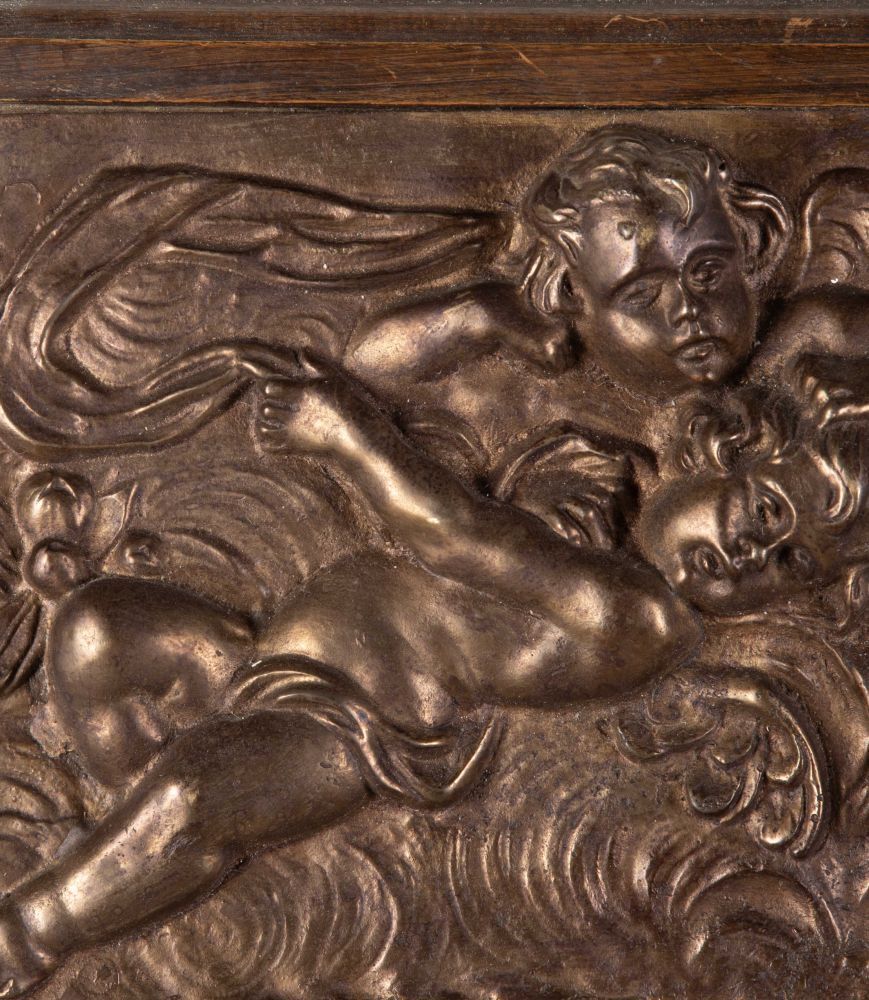 Pair Of 20th Century Italian Bronze Style Plaques photo for sale