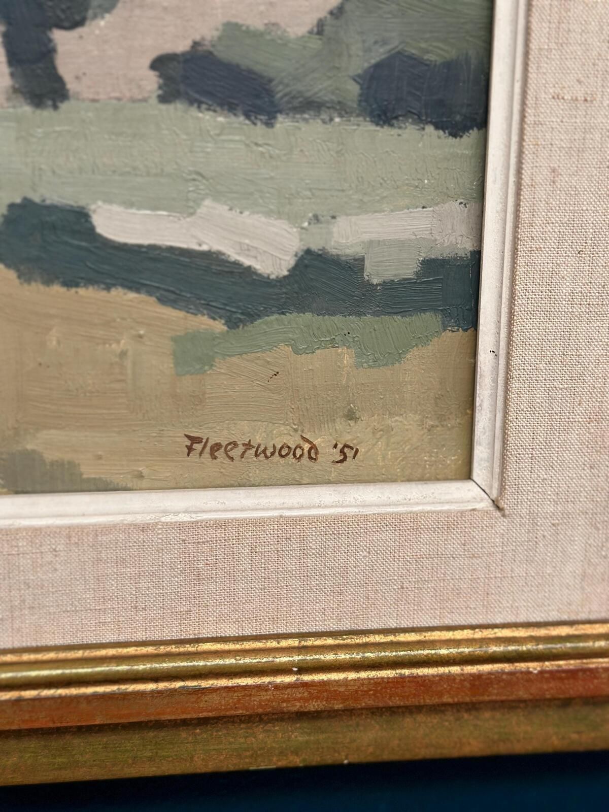 photo for sale “Landscape” By William Herbert Fleetwood (1915–1993) – 1951