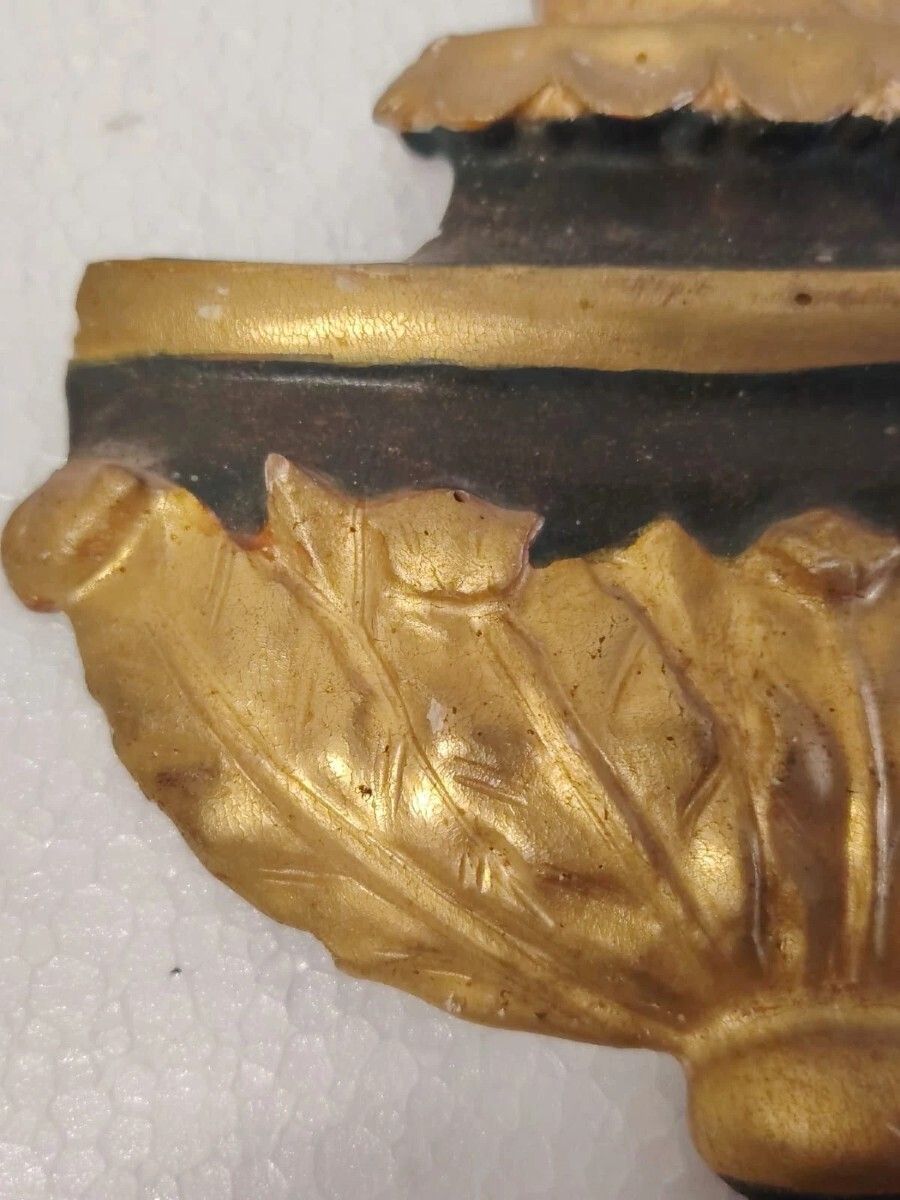 Large Gilded Wooden Frieze, Late 18th Century, Neoclassical photo furniture