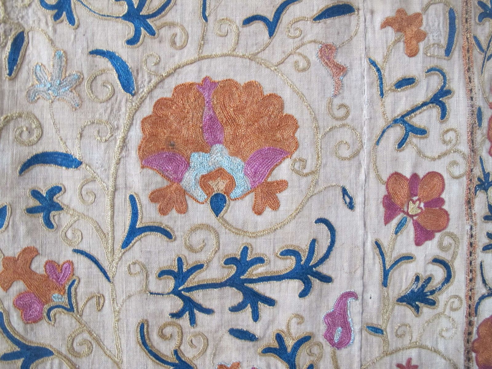 Bokhara Suzani, Oezbekistan, ca. 1850, 1,80m x 1,24m photo vinterior