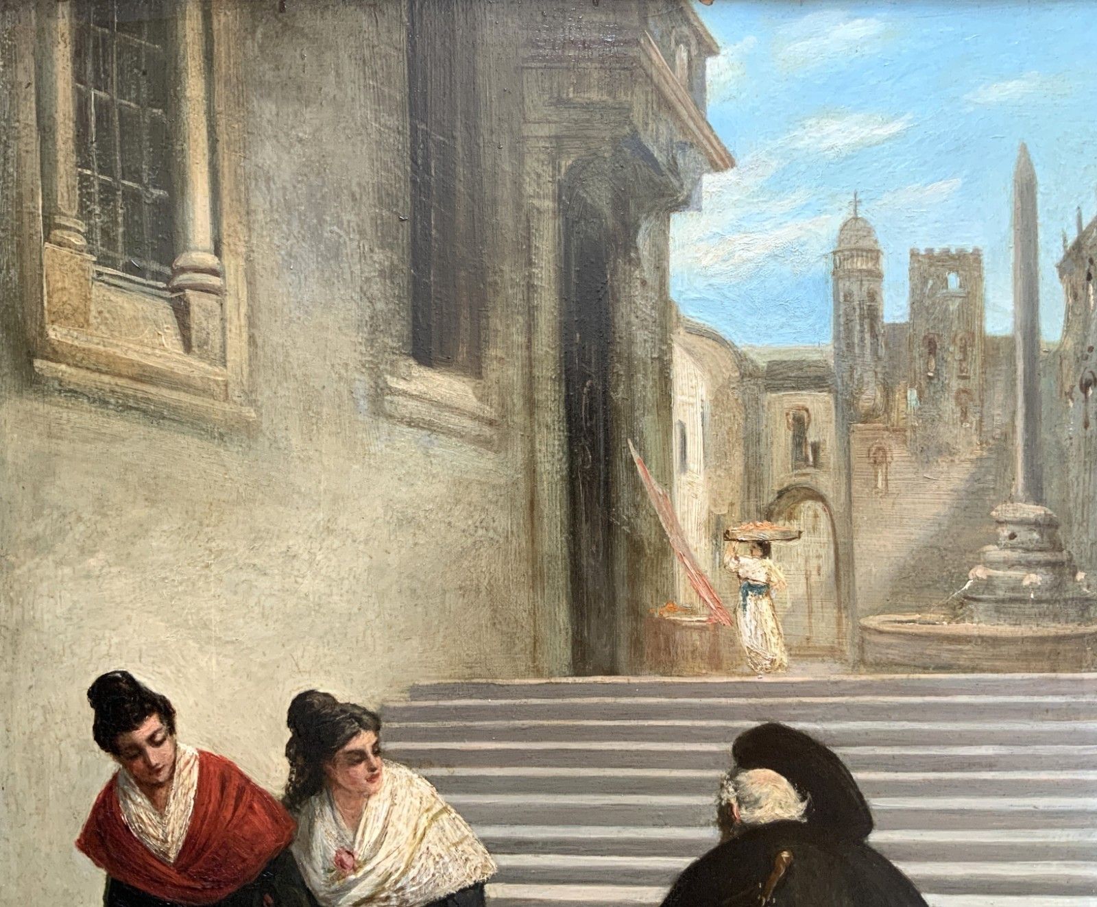 His Reverence Oil On Panel Painting By Robert Henry Craig (1858–1922) photo buy