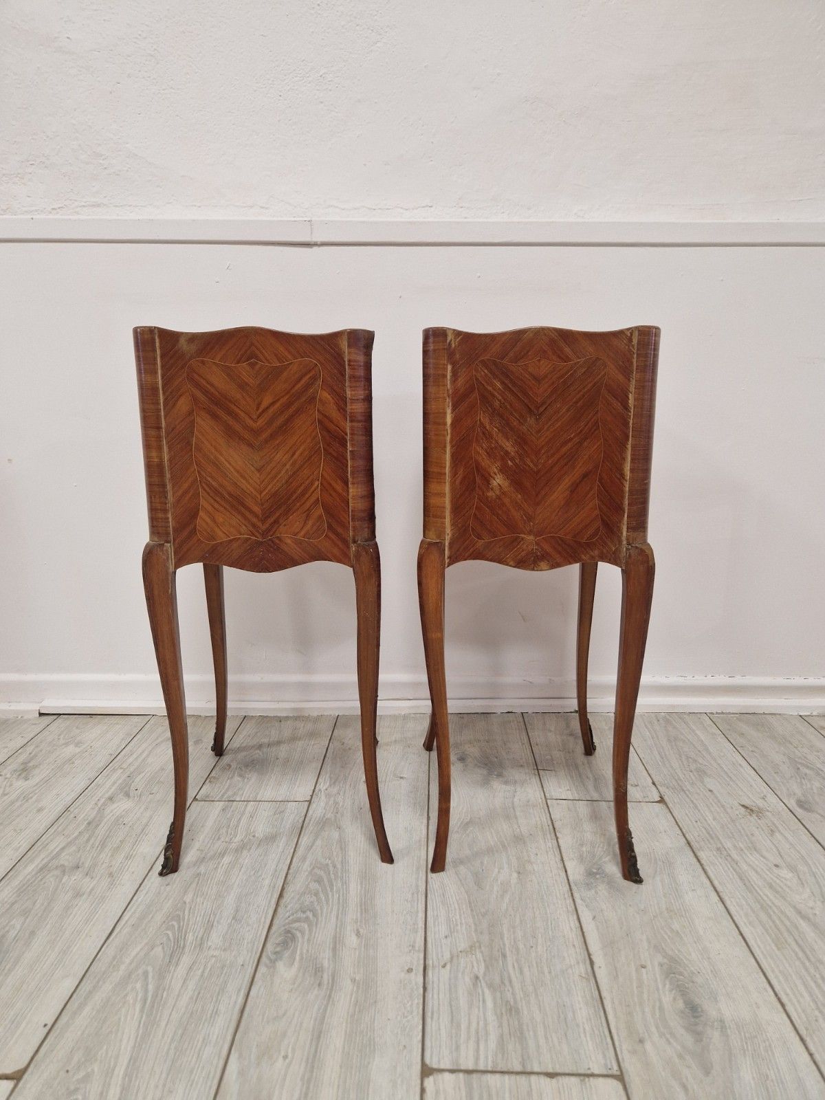 photo for sale Antique French Bedside Cabinets Louis XV