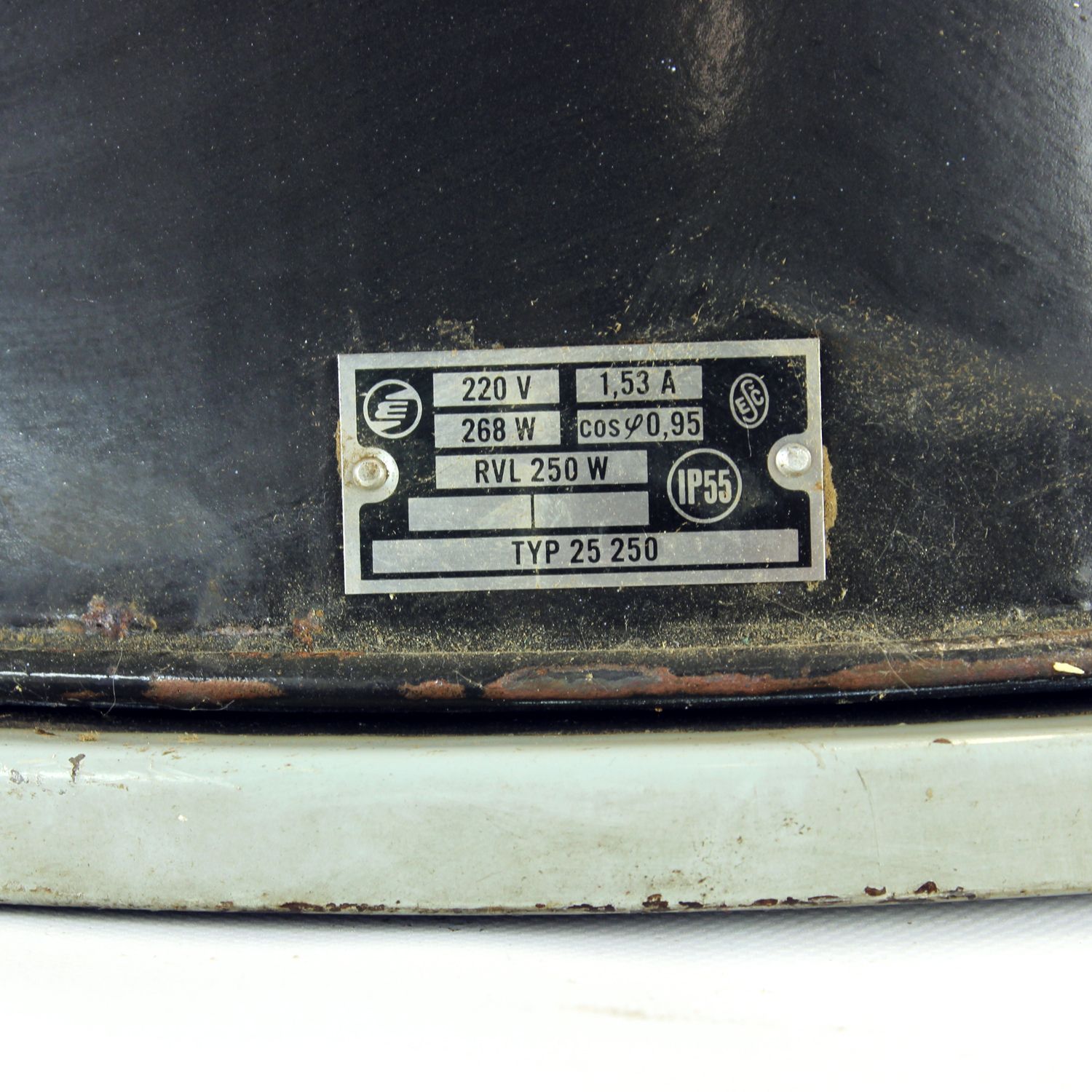 Extra Large Industrial Enamel Pendant Lights By Elektrosvit, Czechoslovakia 1960s photo 570.0