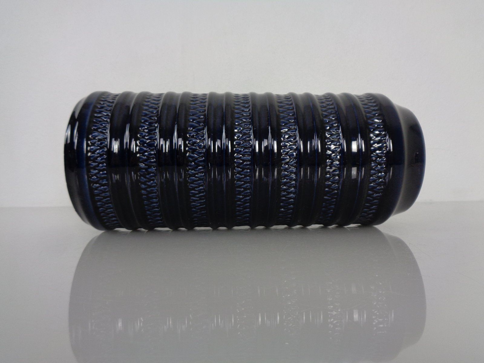 Dark Blue E4 30 Ceramic Vase From Carstens Tönnieshof, Germany, 1960s photo buy