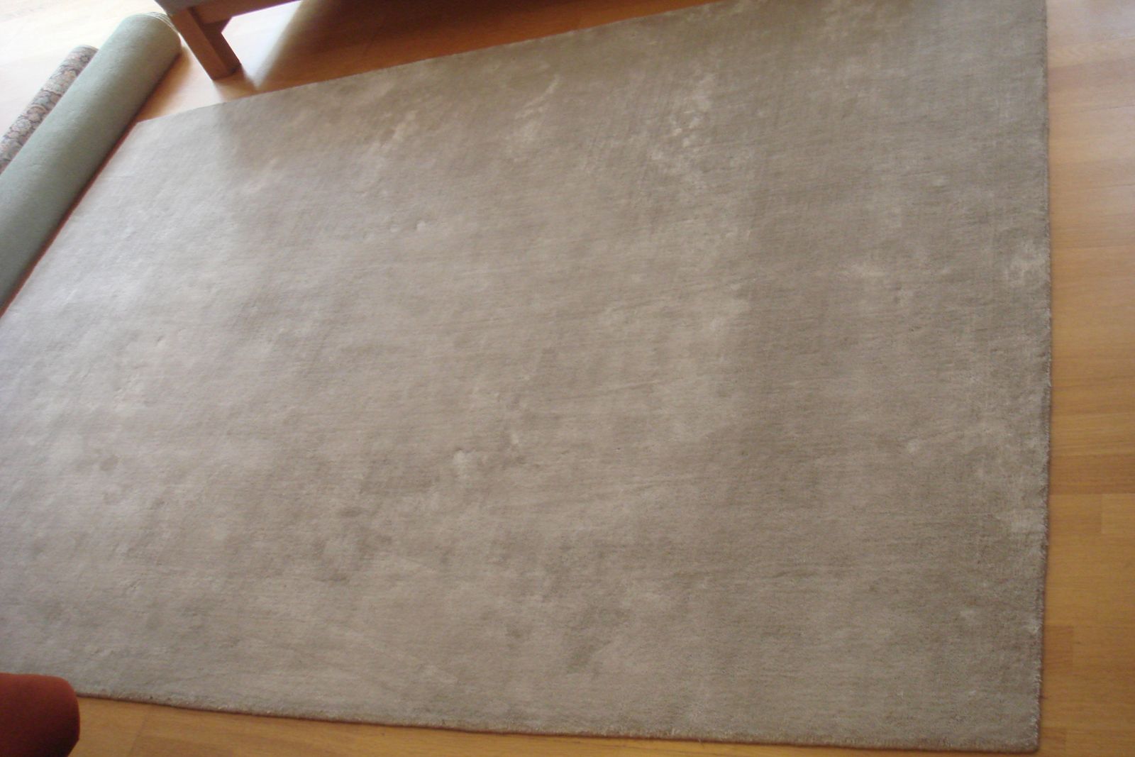 John Lewis Hand Made 100% Linen Rug In Putty 170 X 240 Cm