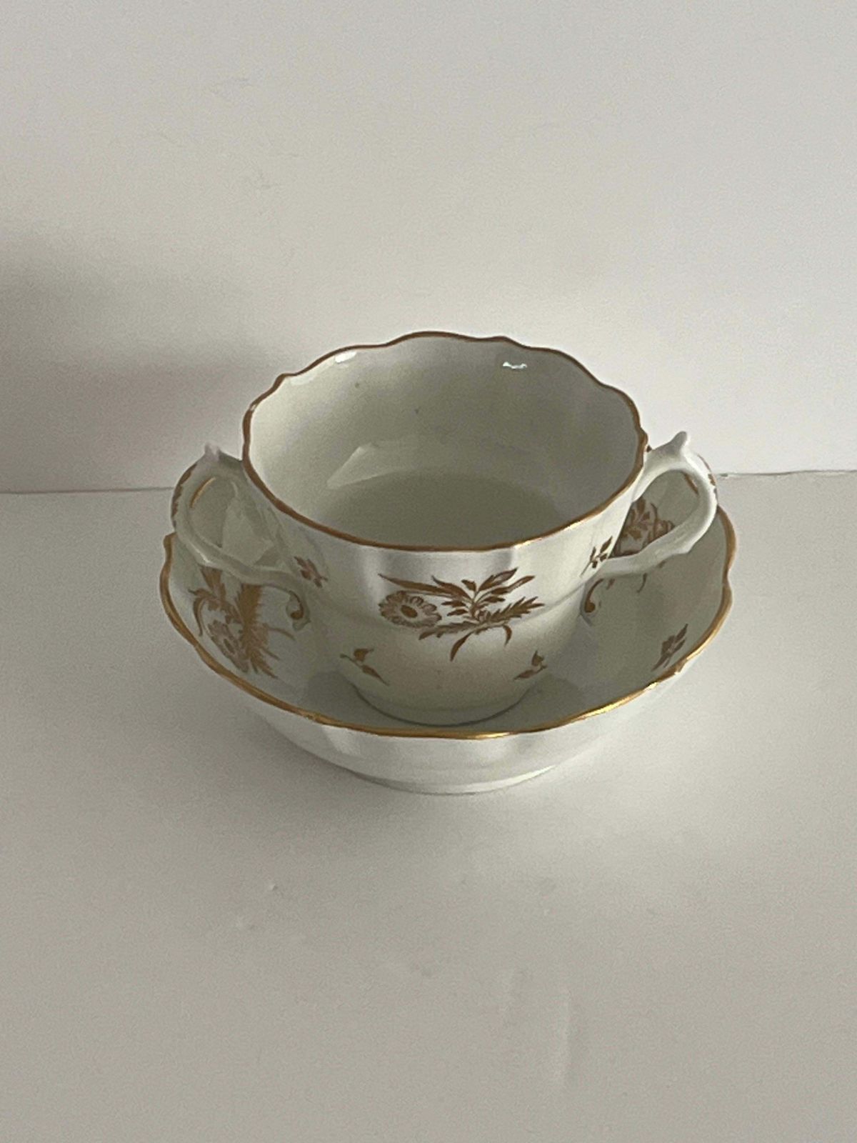 Lord & Lady Flight Collection Chocolate Cup & Underplate Flight Worcester ca. 1788 photo Woonaccessoires