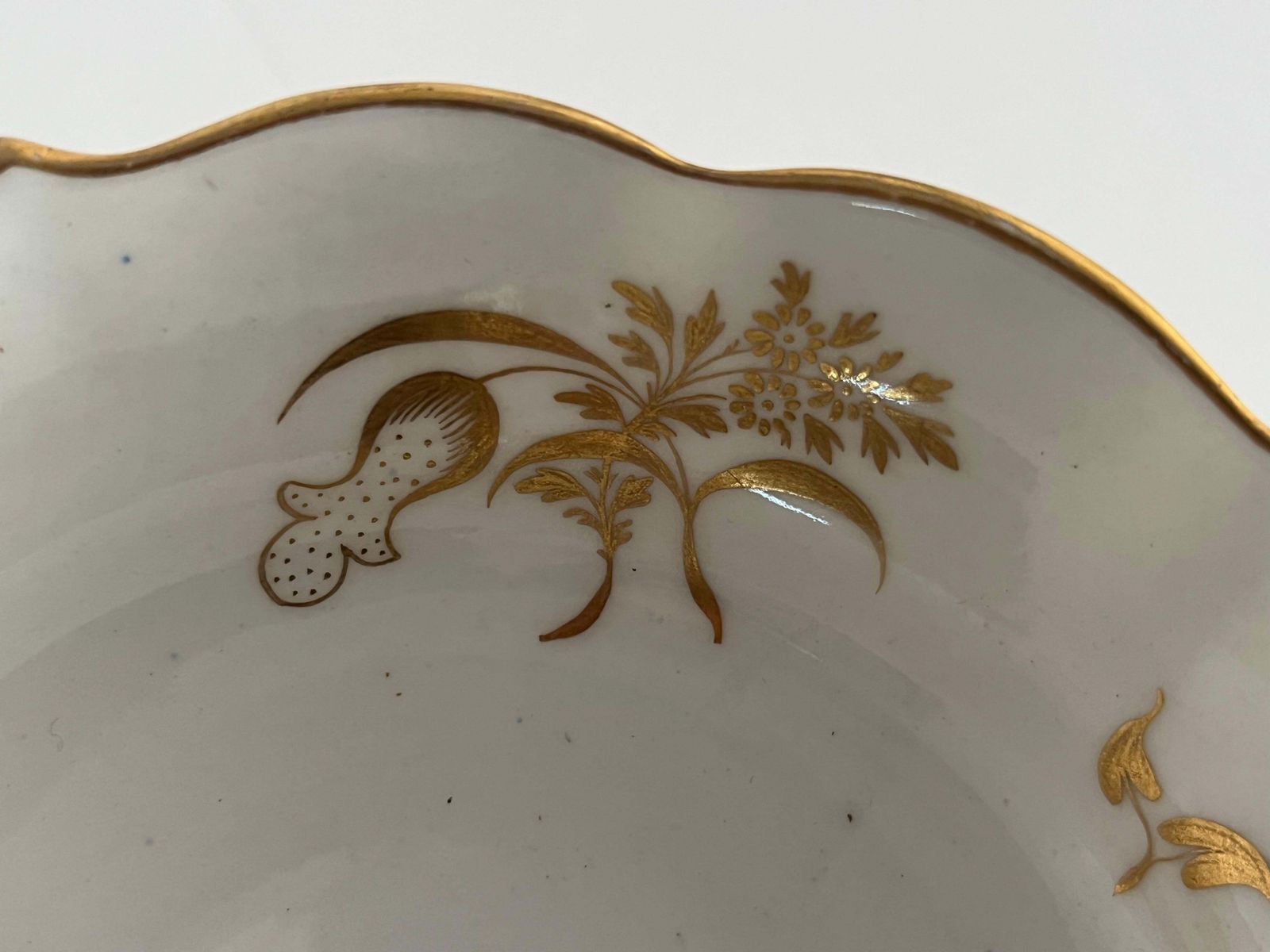 Lord & Lady Flight Collection Chocolate Cup & Underplate Flight Worcester ca. 1788 photo vinterior