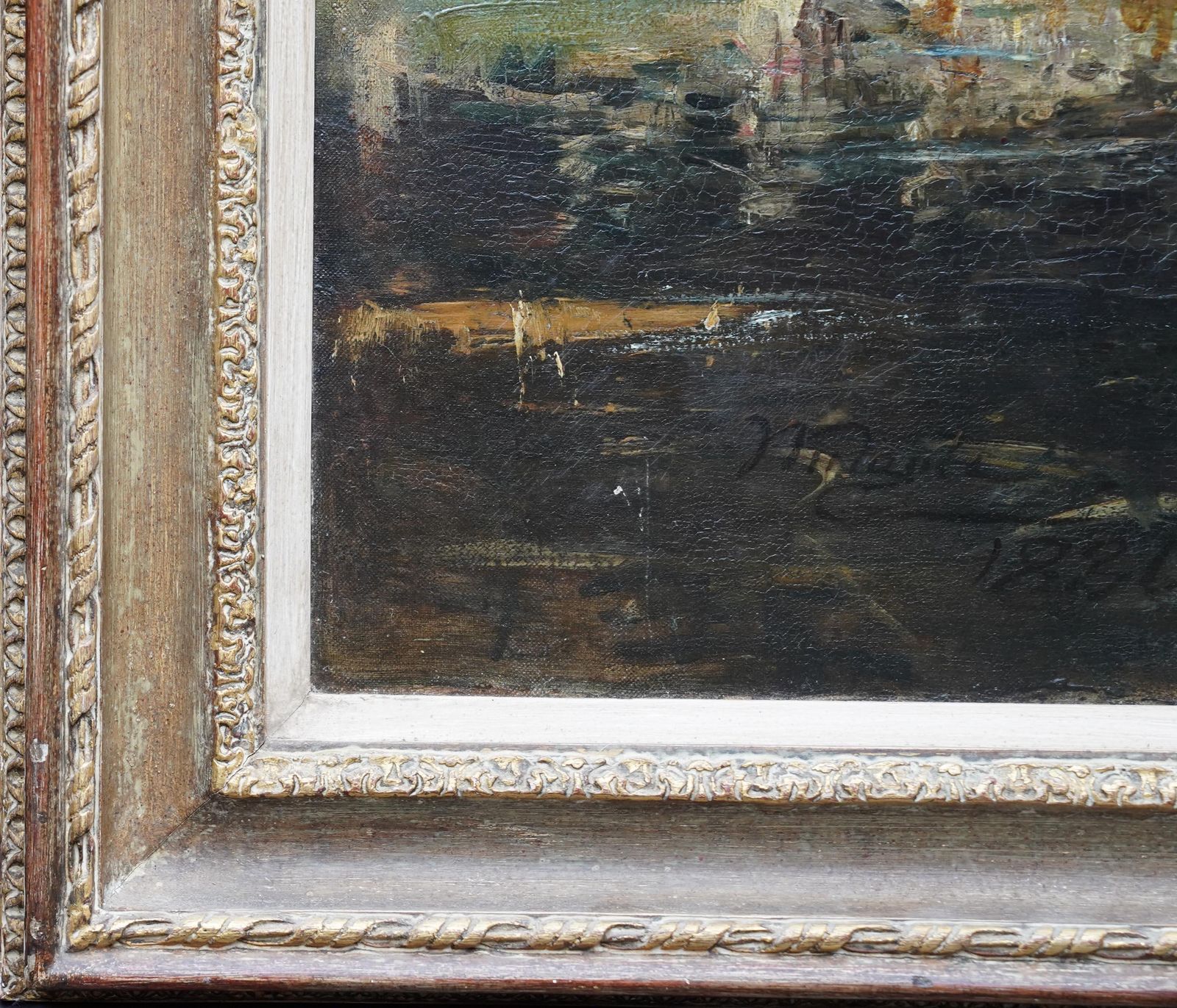 photo buy Swans Nest Landscape   British Victorian Impressionist Art Exhib Oil Painting