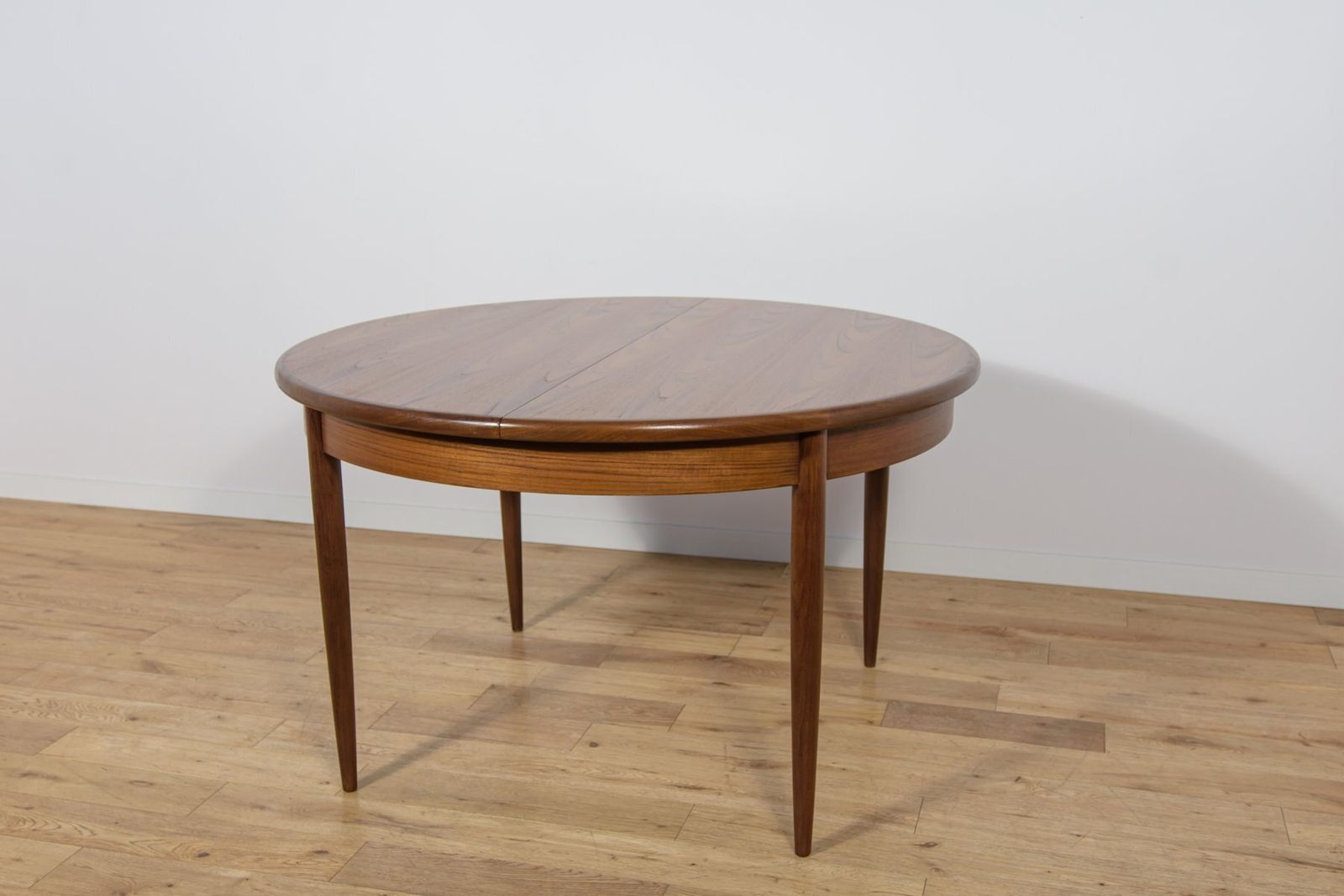 Mid Century Round Teak Fresco Dining Table From G Plan, United Kingdom, 1960s