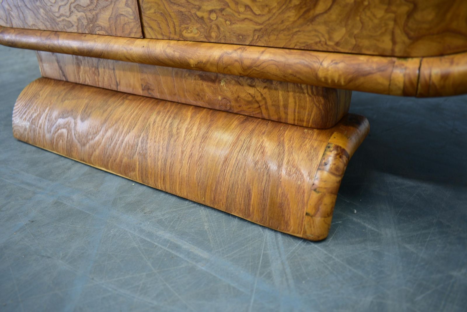 photo buy 1939s Pair Of Art Deco Bedside Tables, Czechoslovakia